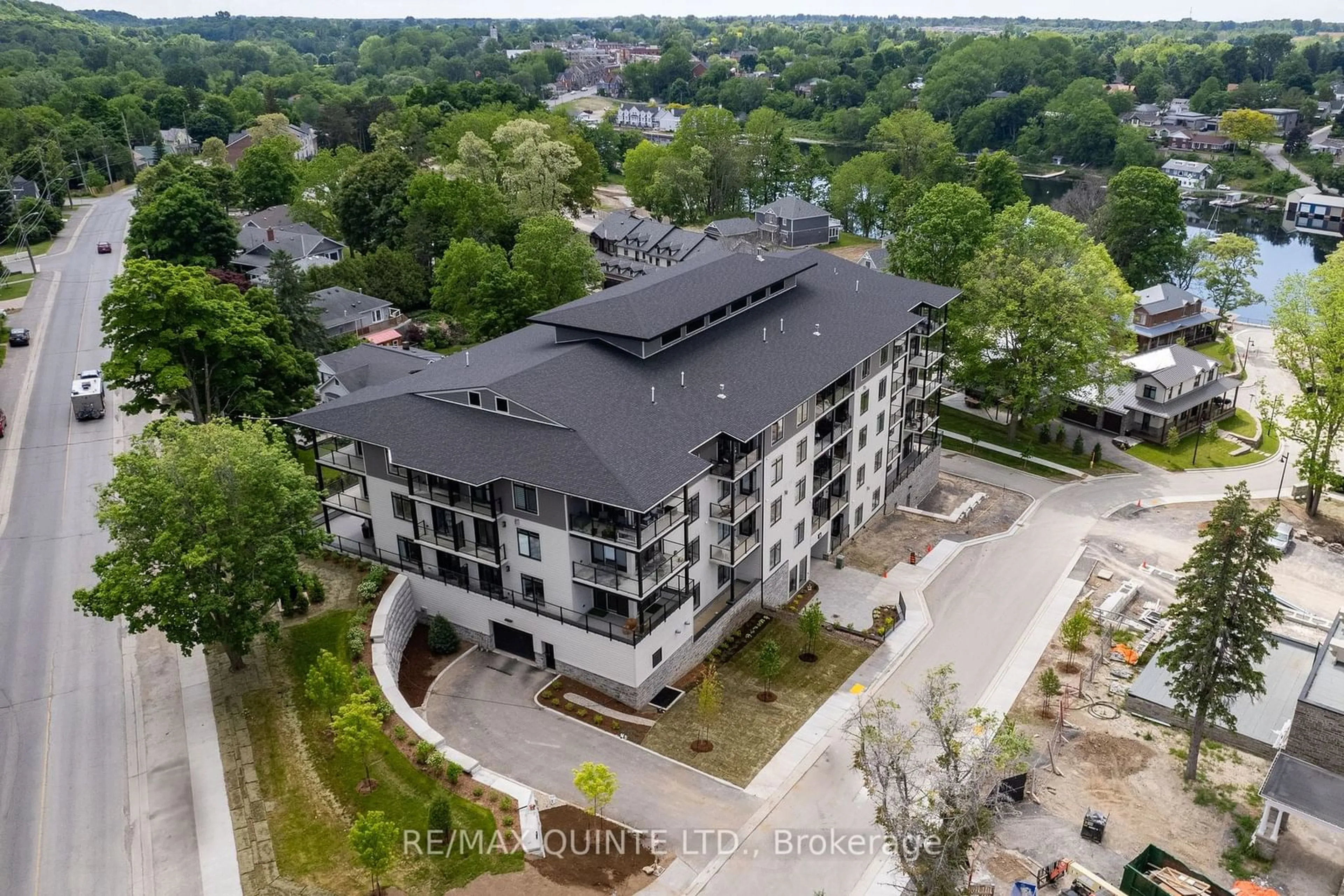 A pic from outside/outdoor area/front of a property/back of a property/a pic from drone, building for 17 Cleave Ave #101, Prince Edward County Ontario K0K 2T0