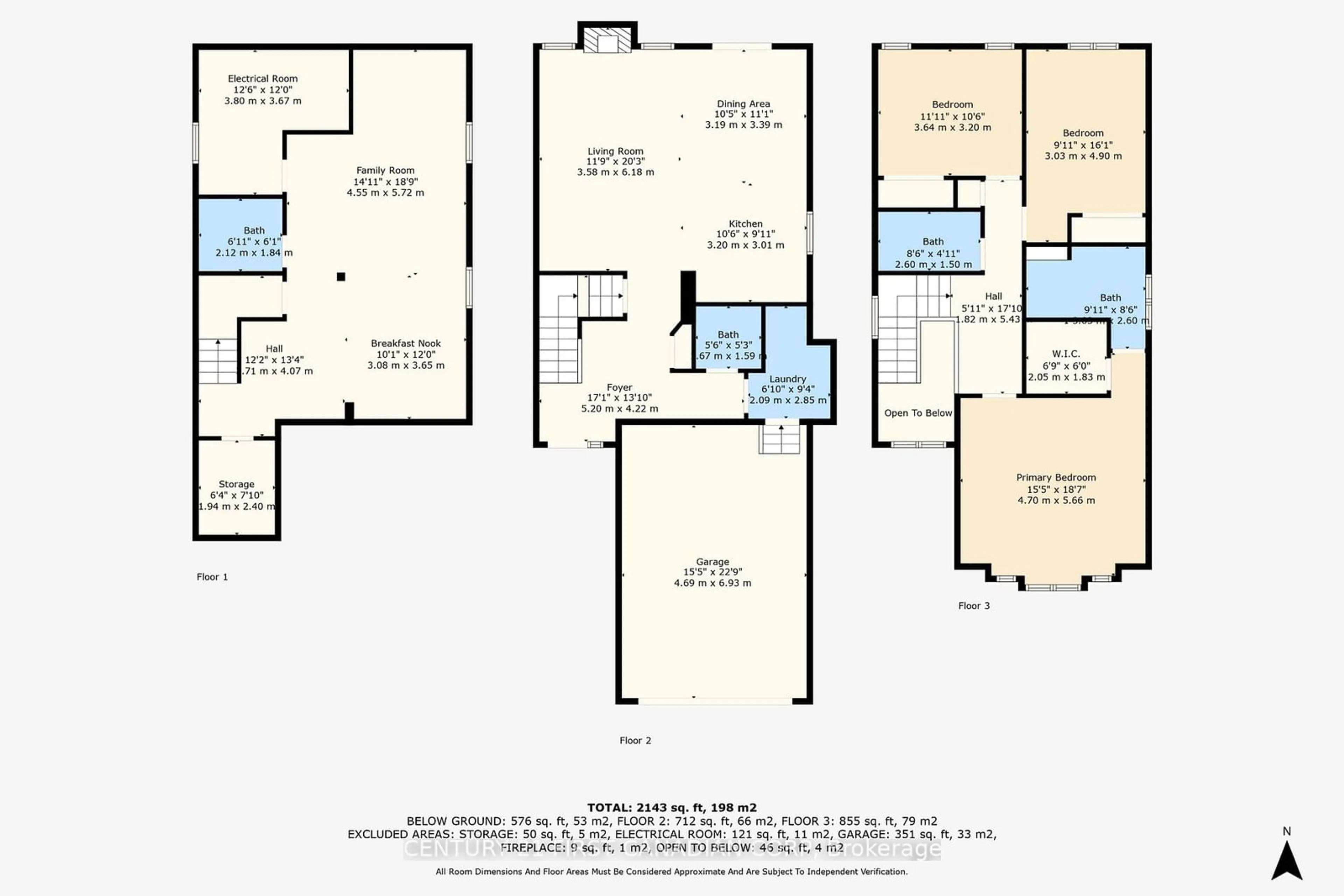 Floor plan for 1884 Frederick Cres, London Ontario N5W 0A5