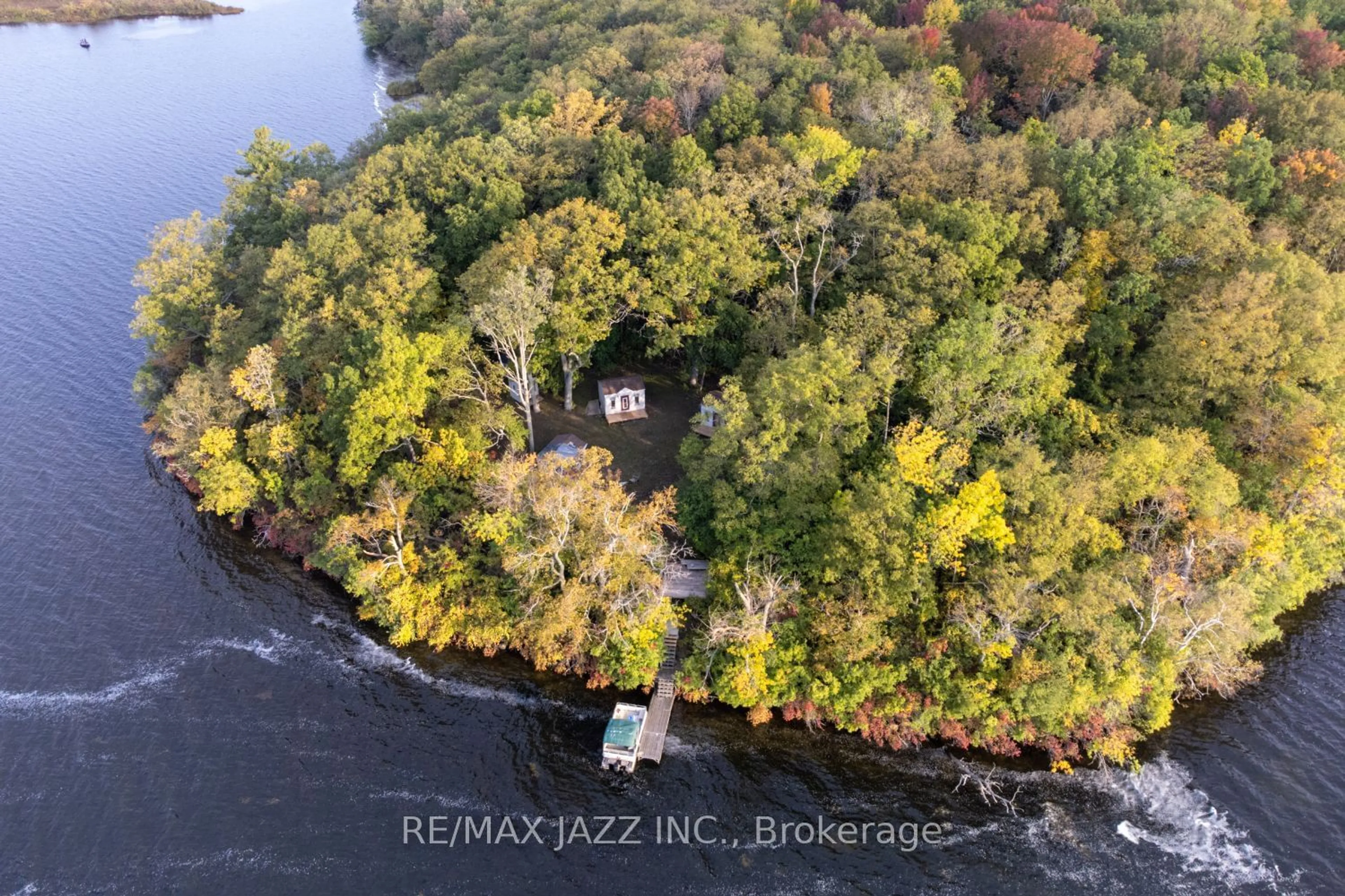 A pic from outside/outdoor area/front of a property/back of a property/a pic from drone, water/lake/river/ocean view for 0 Jubilee Island, Otonabee-South Monaghan Ontario K0L 1B0