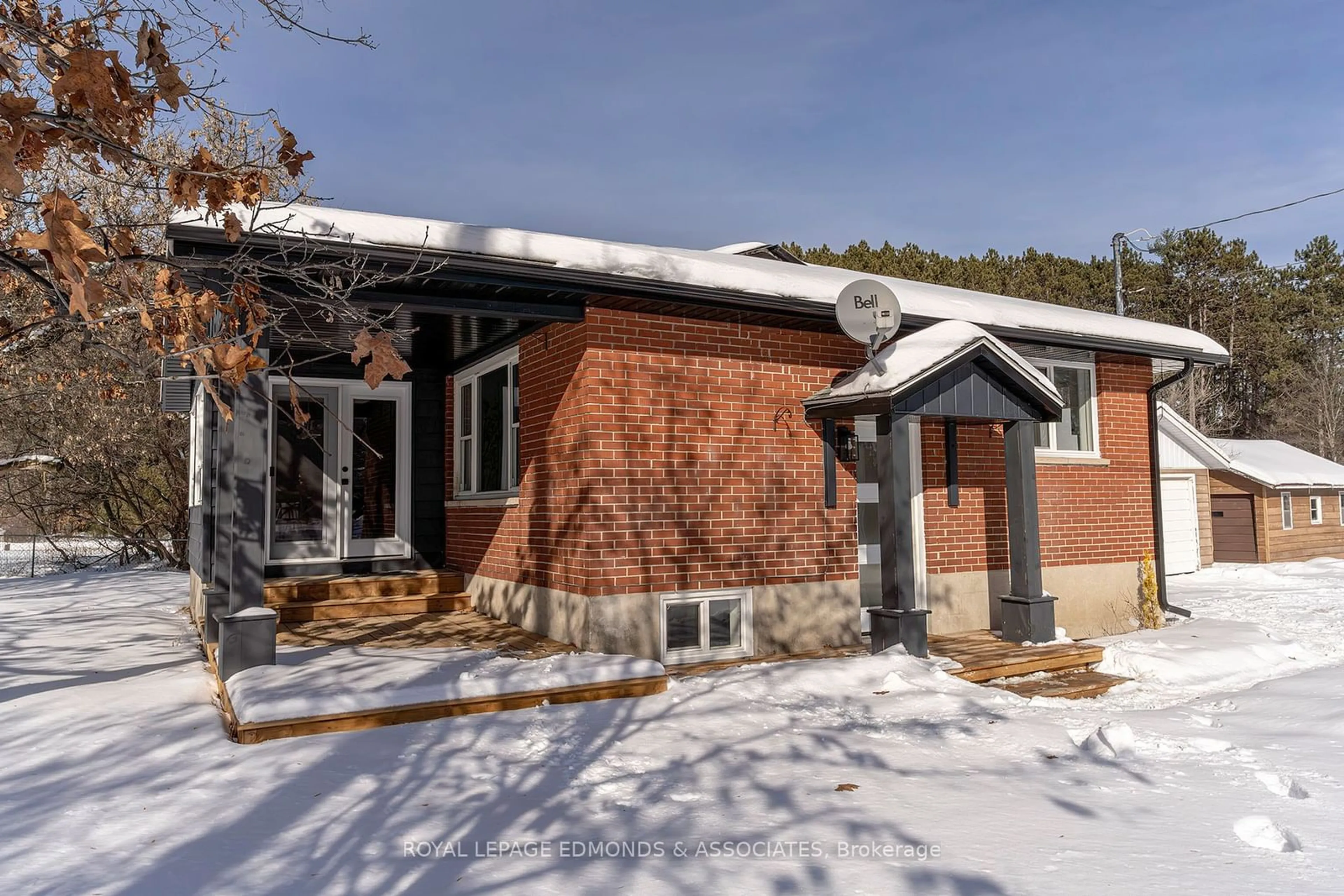 Home with brick exterior material, street for 3 Plant Rd, Laurentian Hills Ontario K0J 1J0