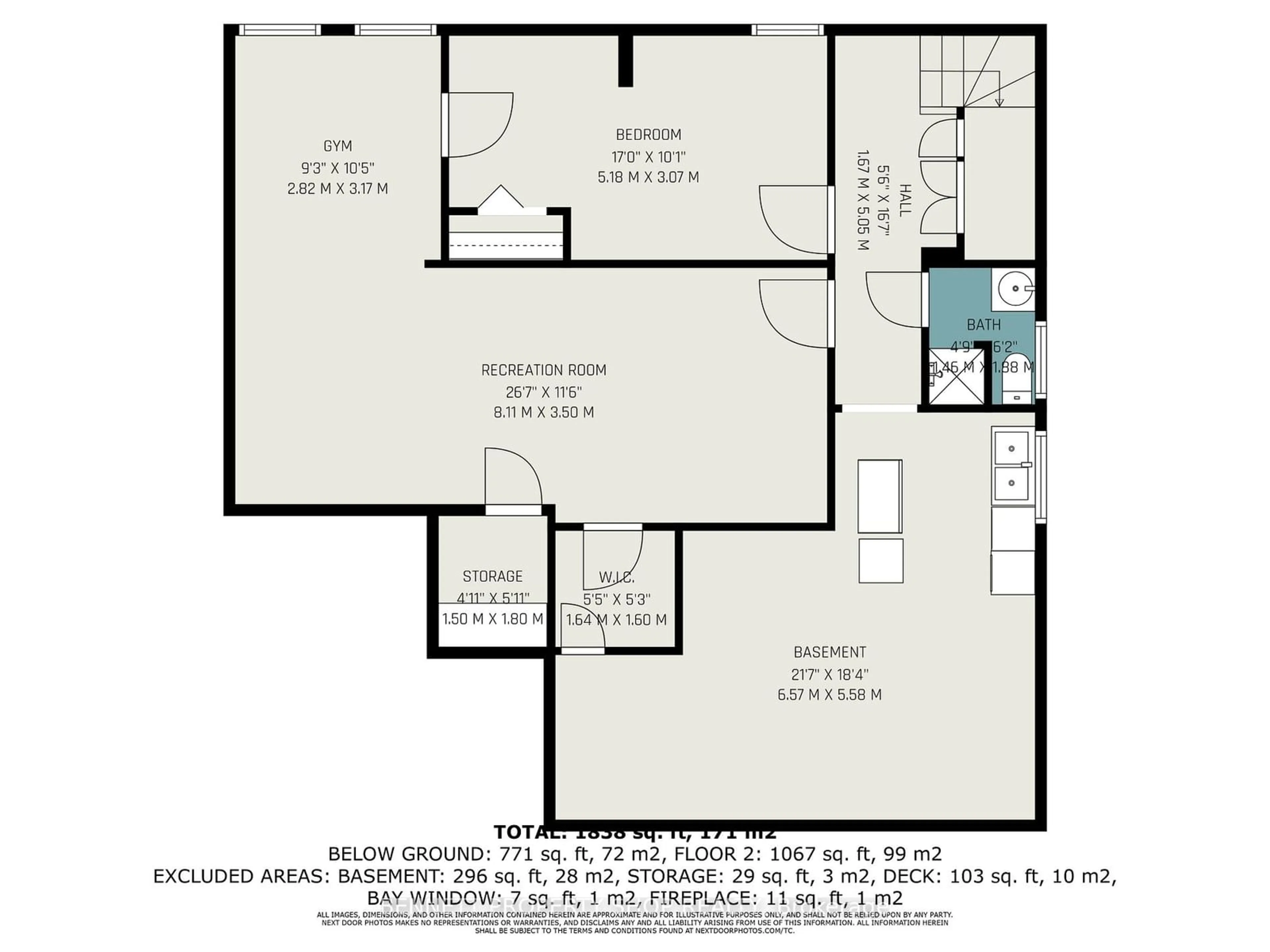 Floor plan for 668 Chapman Blvd, Elmvale Acres and Area Ontario K1G 1T6