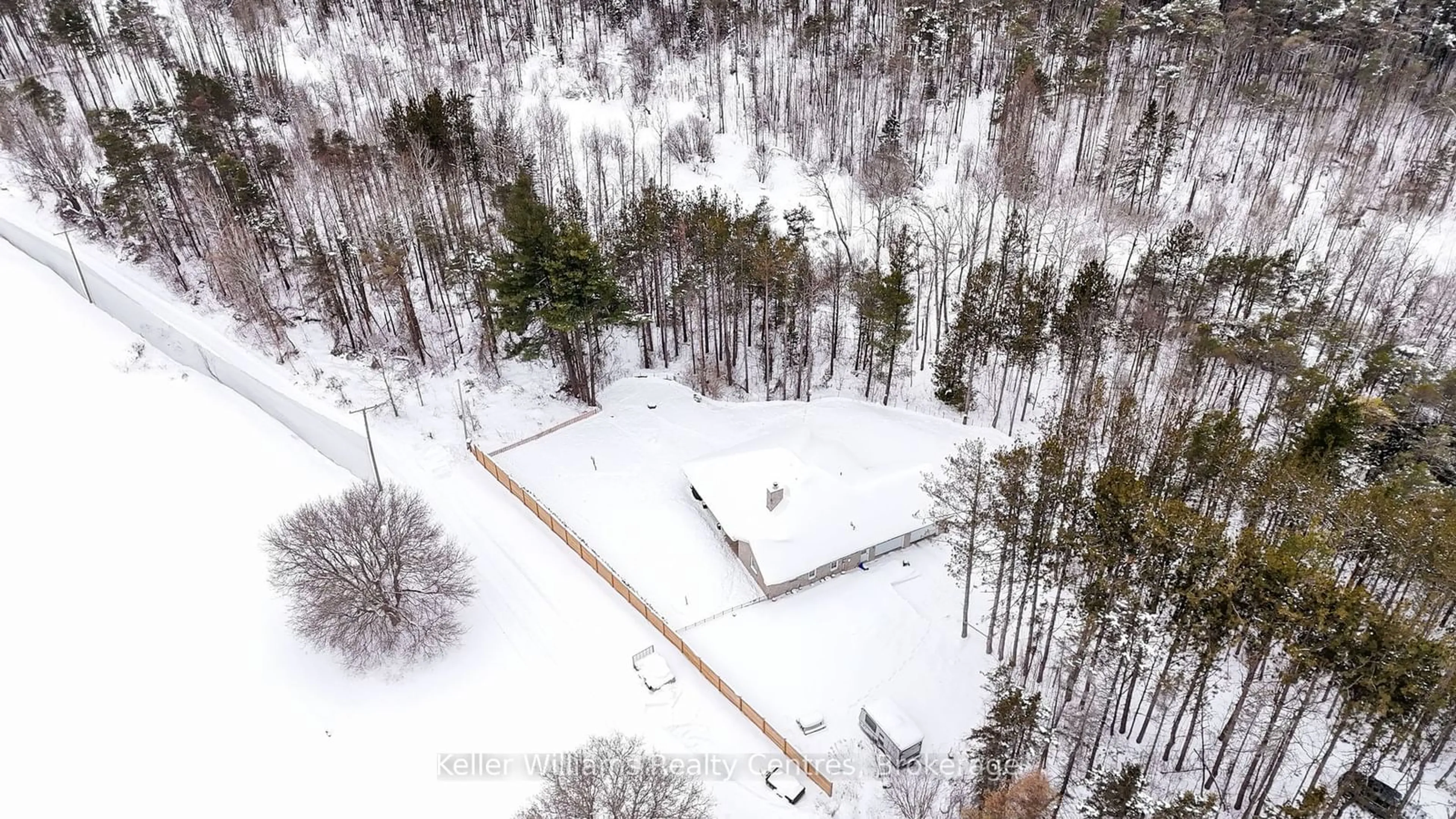 A pic from outside/outdoor area/front of a property/back of a property/a pic from drone, forest/trees view for 685 BRUCE ROAD 8, South Bruce Peninsula Ontario N0H 2T0