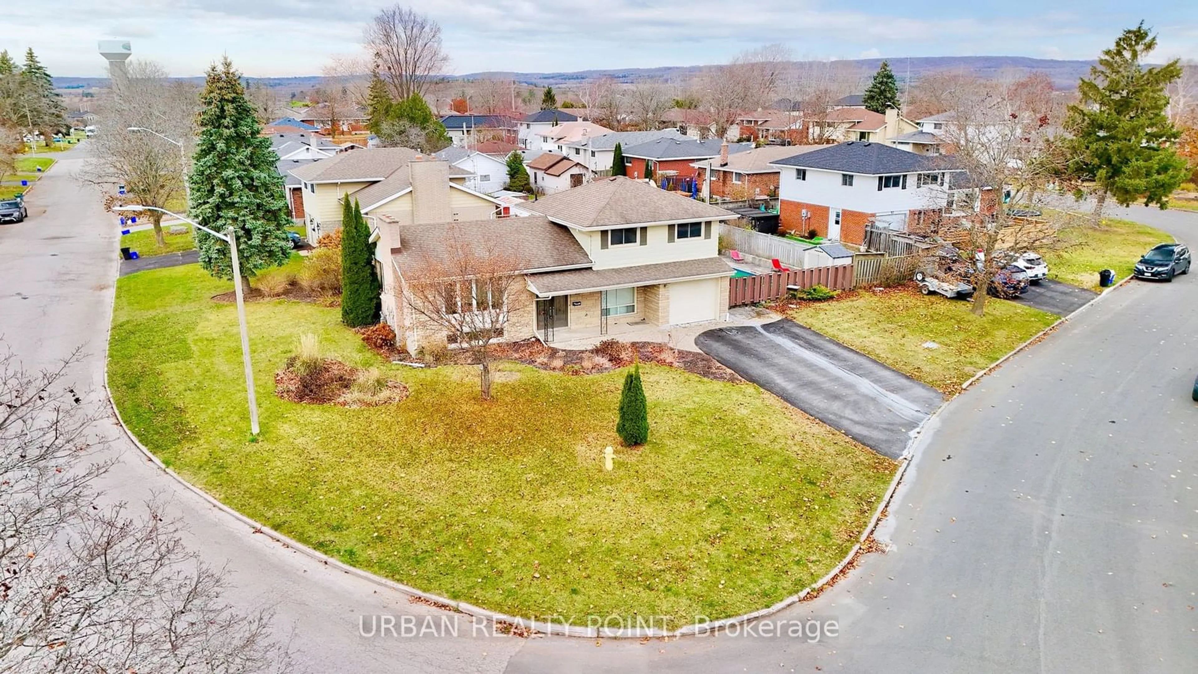 A pic from outside/outdoor area/front of a property/back of a property/a pic from drone, mountain view for 30 Patrick St, Quinte West Ontario K8V 4B6