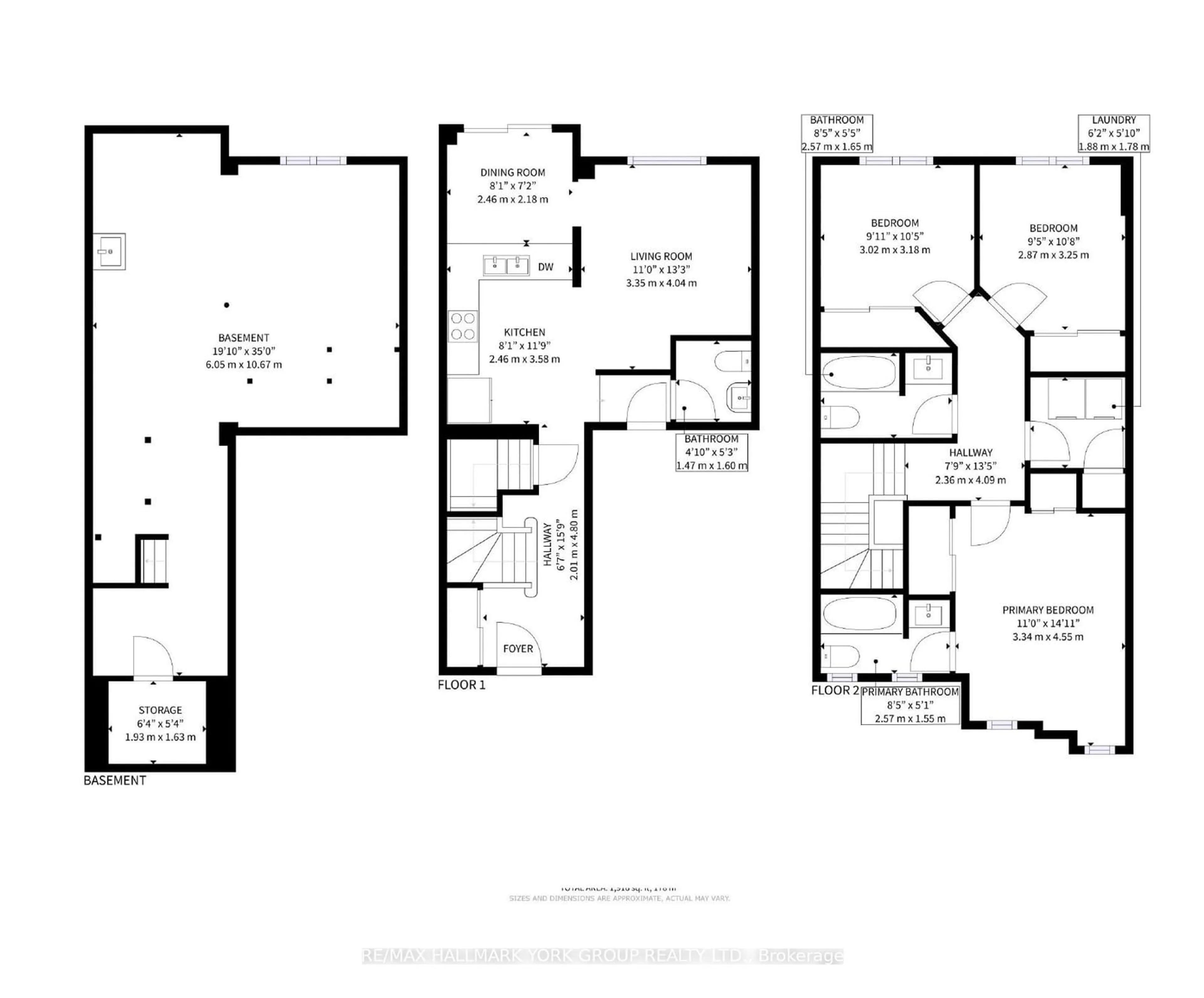 Floor plan for 214 Blackburn Dr, Brantford Ontario N3T 0C4