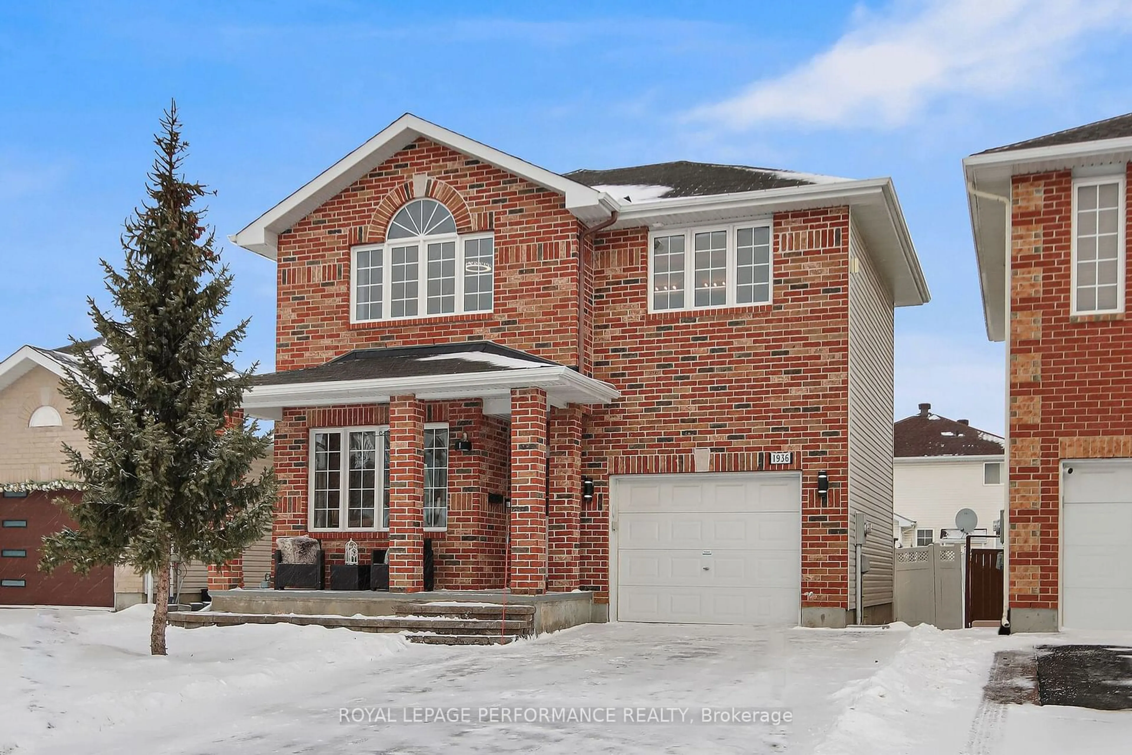 Home with brick exterior material, street for 1936 Schroeder Cres, Orleans - Cumberland and Area Ontario K4A 4P8