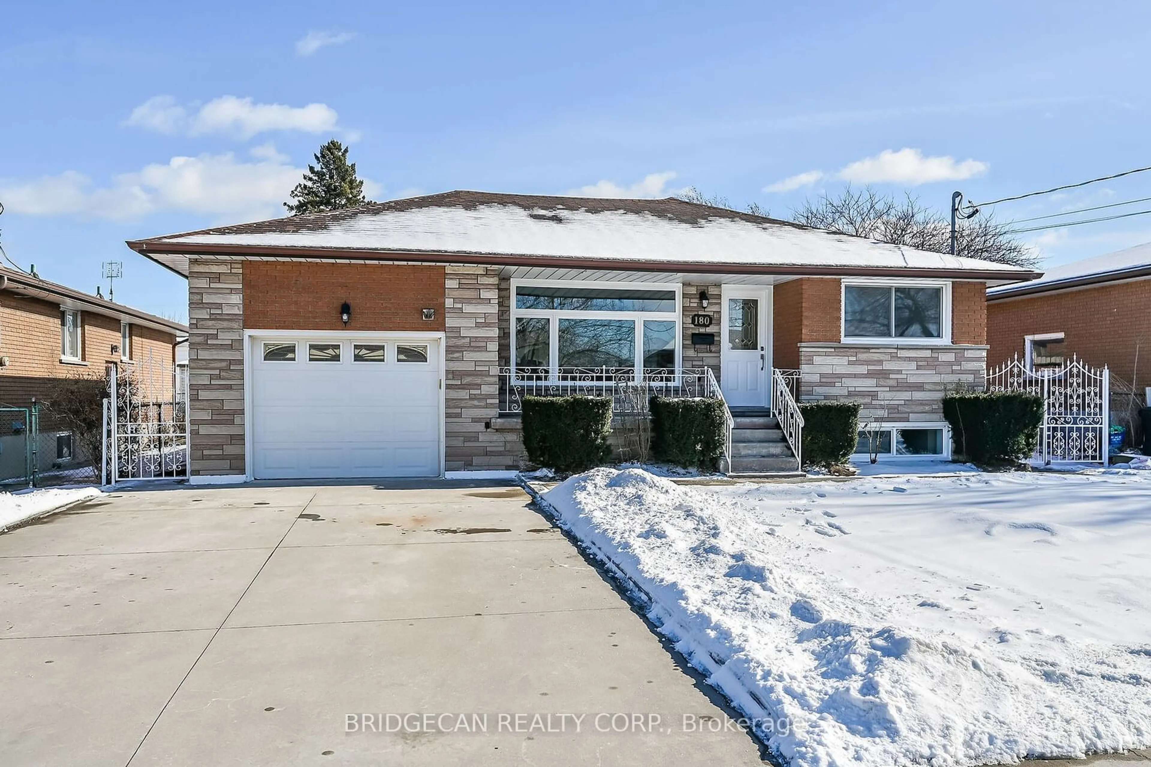 Home with brick exterior material, street for 180 Oakland Dr, Hamilton Ontario L8E 1B6