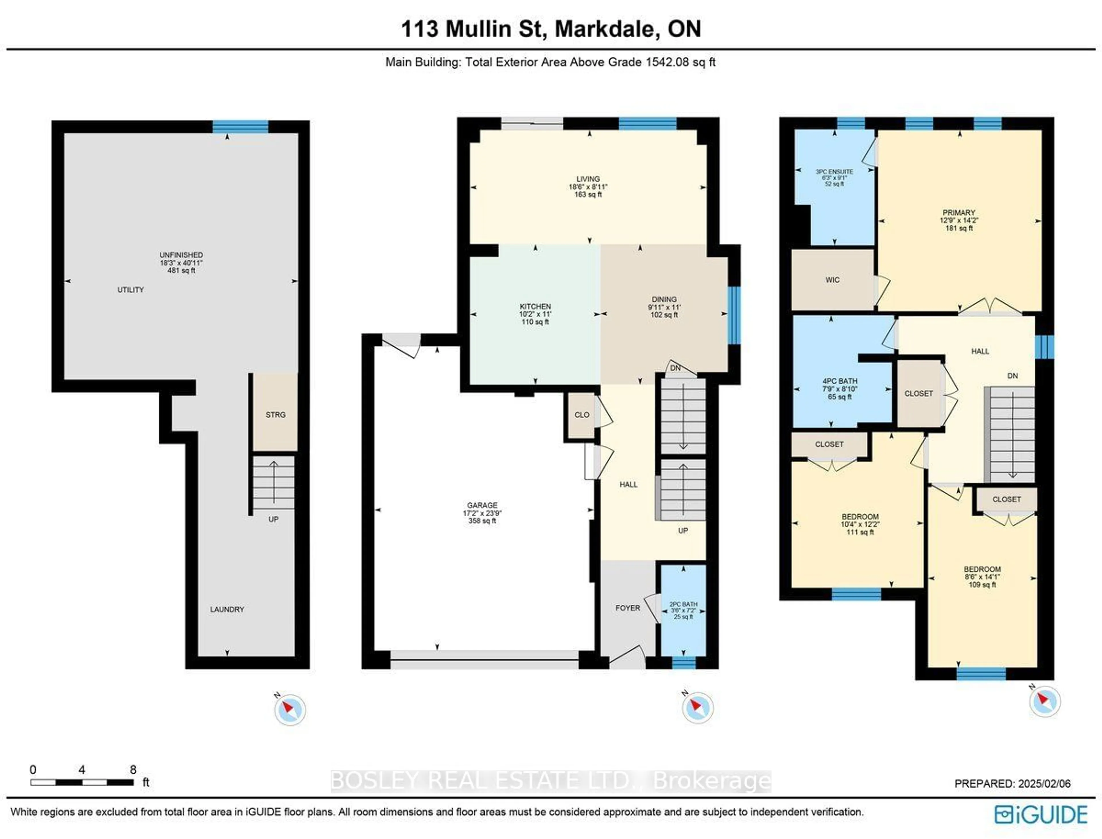 Floor plan for 113 Mullin St, Grey Highlands Ontario N0C 1H0