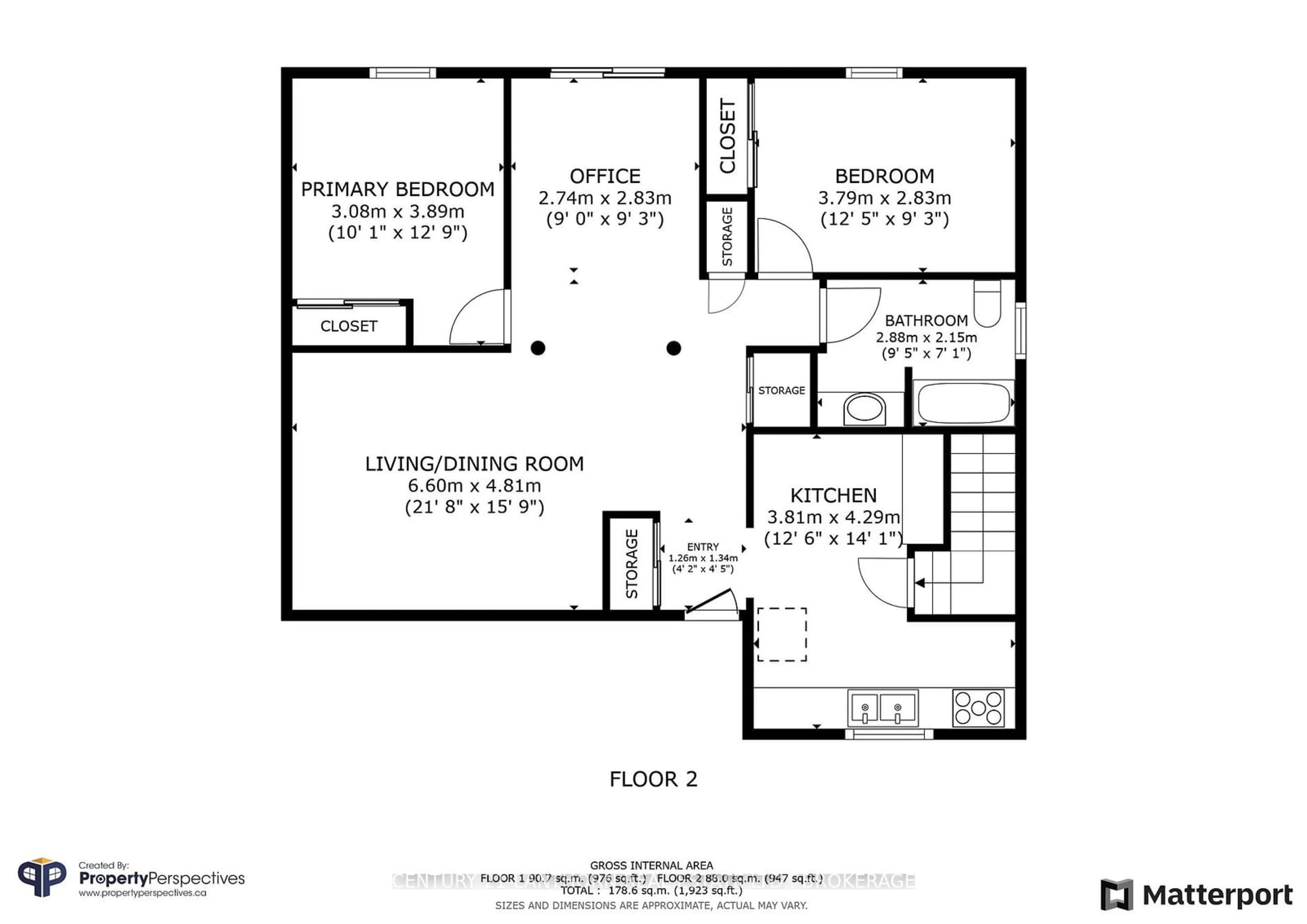 Floor plan for 216 Union St, Greater Napanee Ontario K7R 2W6