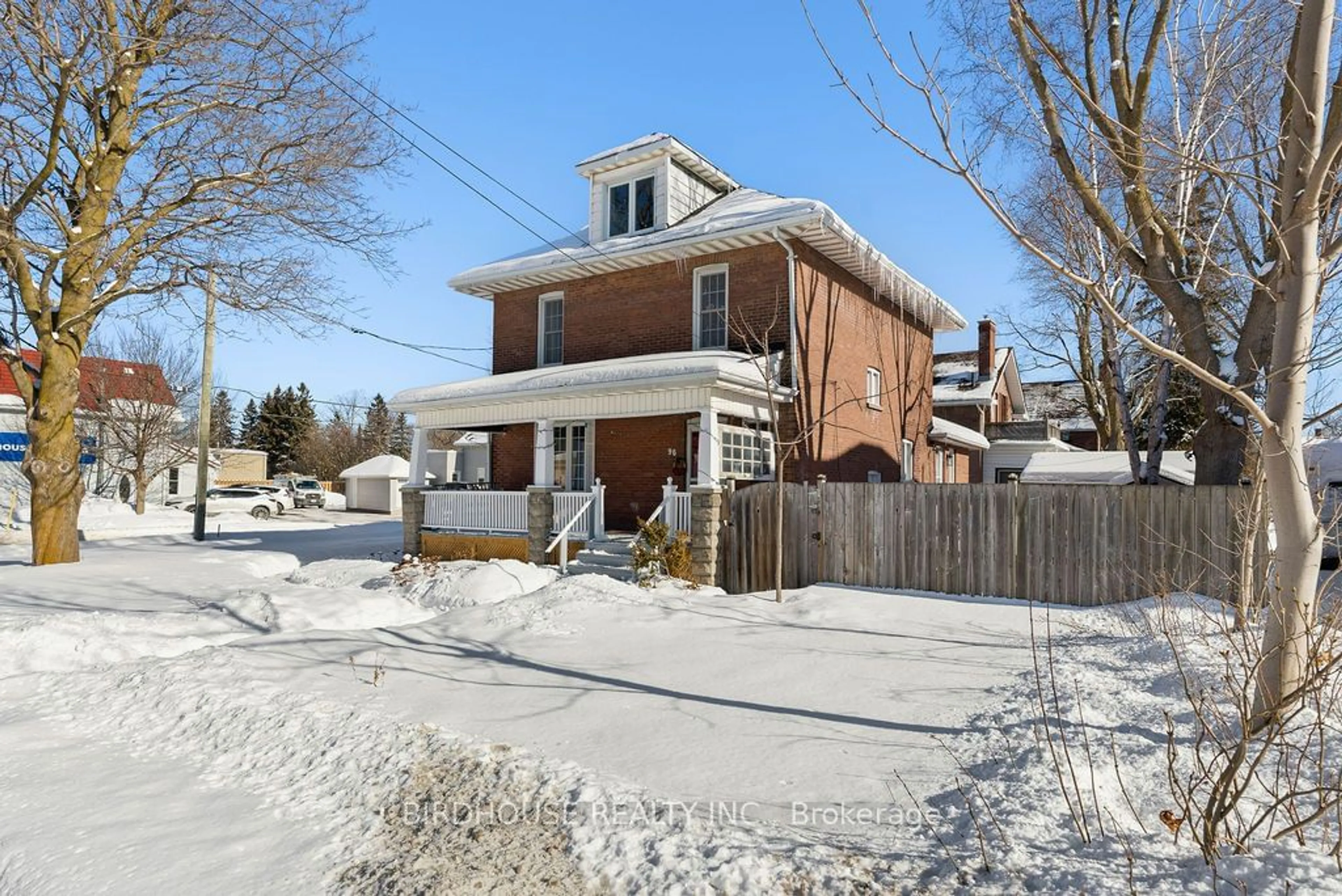 Home with brick exterior material, street for 96 Lindsay St, Kawartha Lakes Ontario K9V 2M6