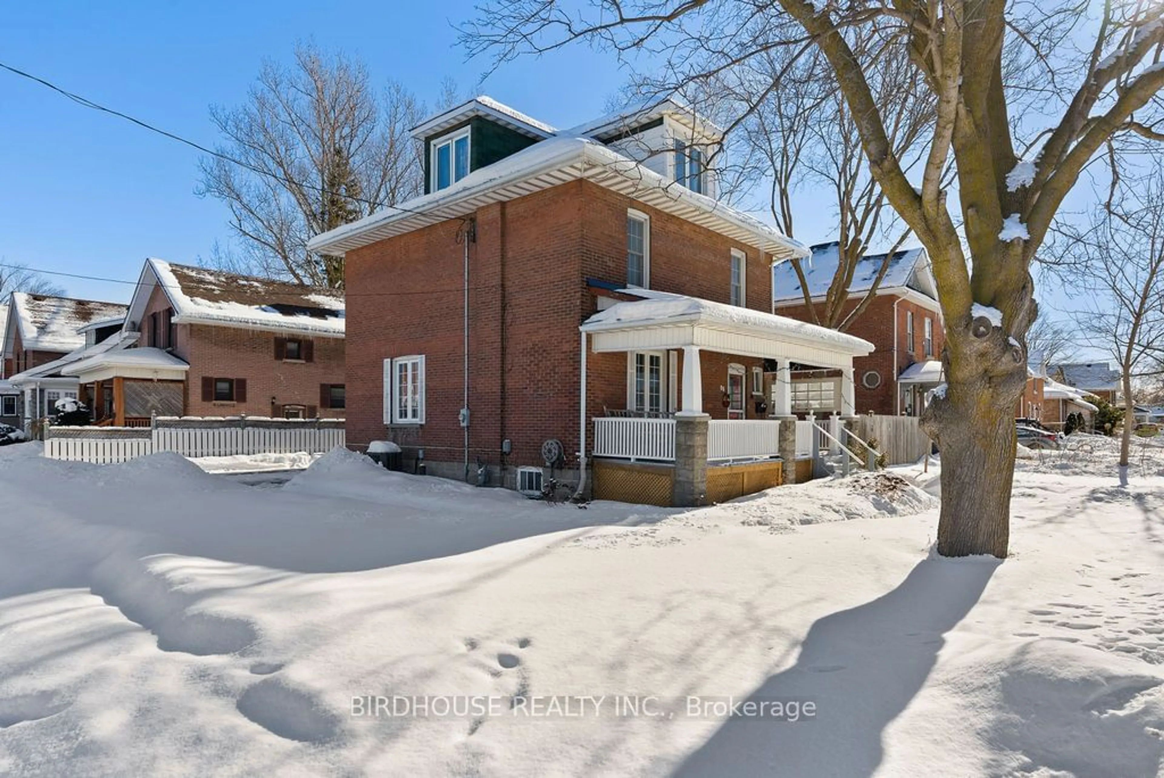 Home with brick exterior material, street for 96 Lindsay St, Kawartha Lakes Ontario K9V 2M6