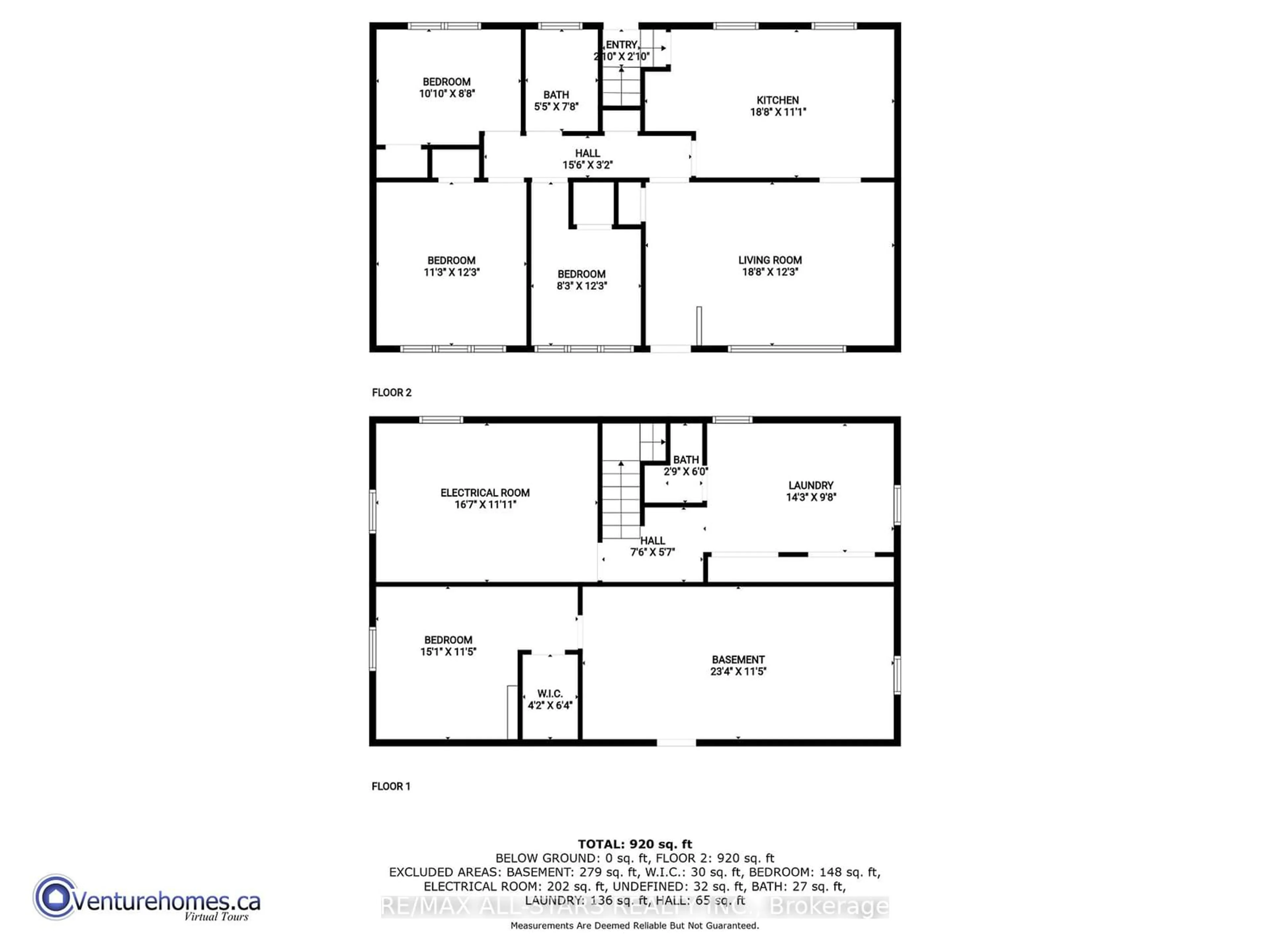 Floor plan for 42 Pottinger St, Kawartha Lakes Ontario K9V 3X8