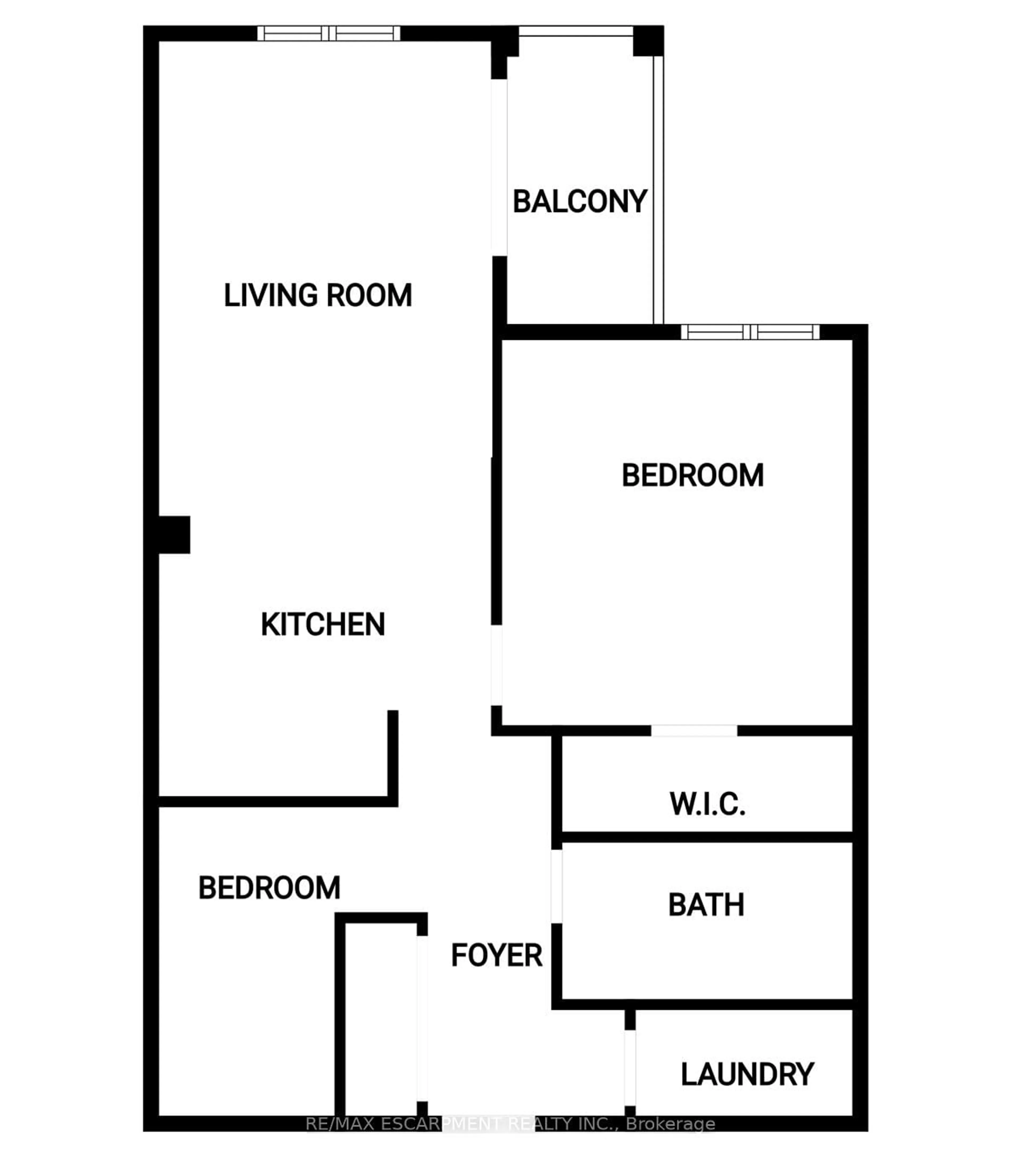 Floor plan for 90 Charlton Ave #210, Hamilton Ontario L8P 0B4