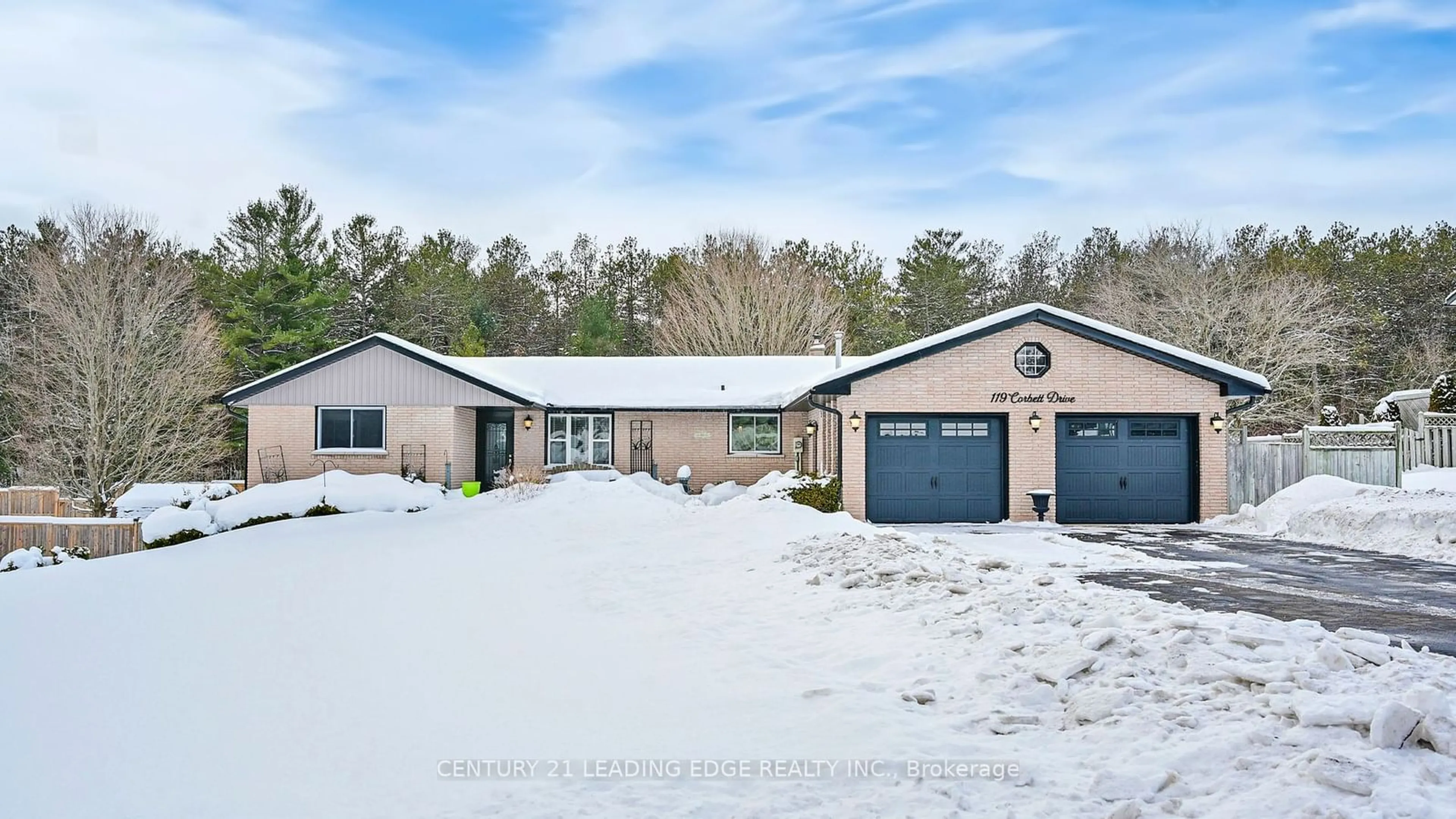 A pic from outside/outdoor area/front of a property/back of a property/a pic from drone, unknown for 119 Corbett Dr, Kawartha Lakes Ontario L0A 1K0