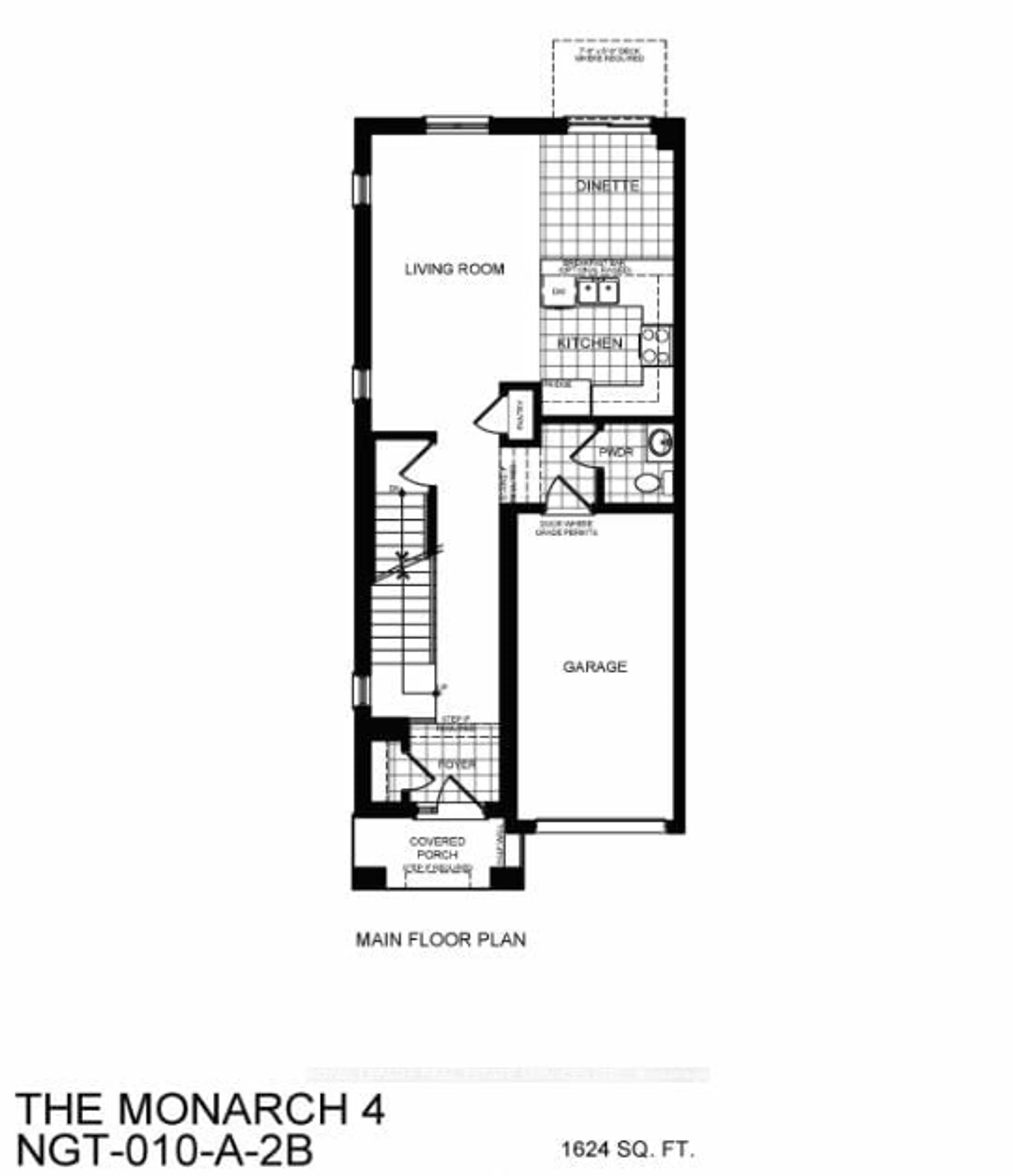 Floor plan for 72 McKernan Ave, Brantford Ontario N3R 1J2