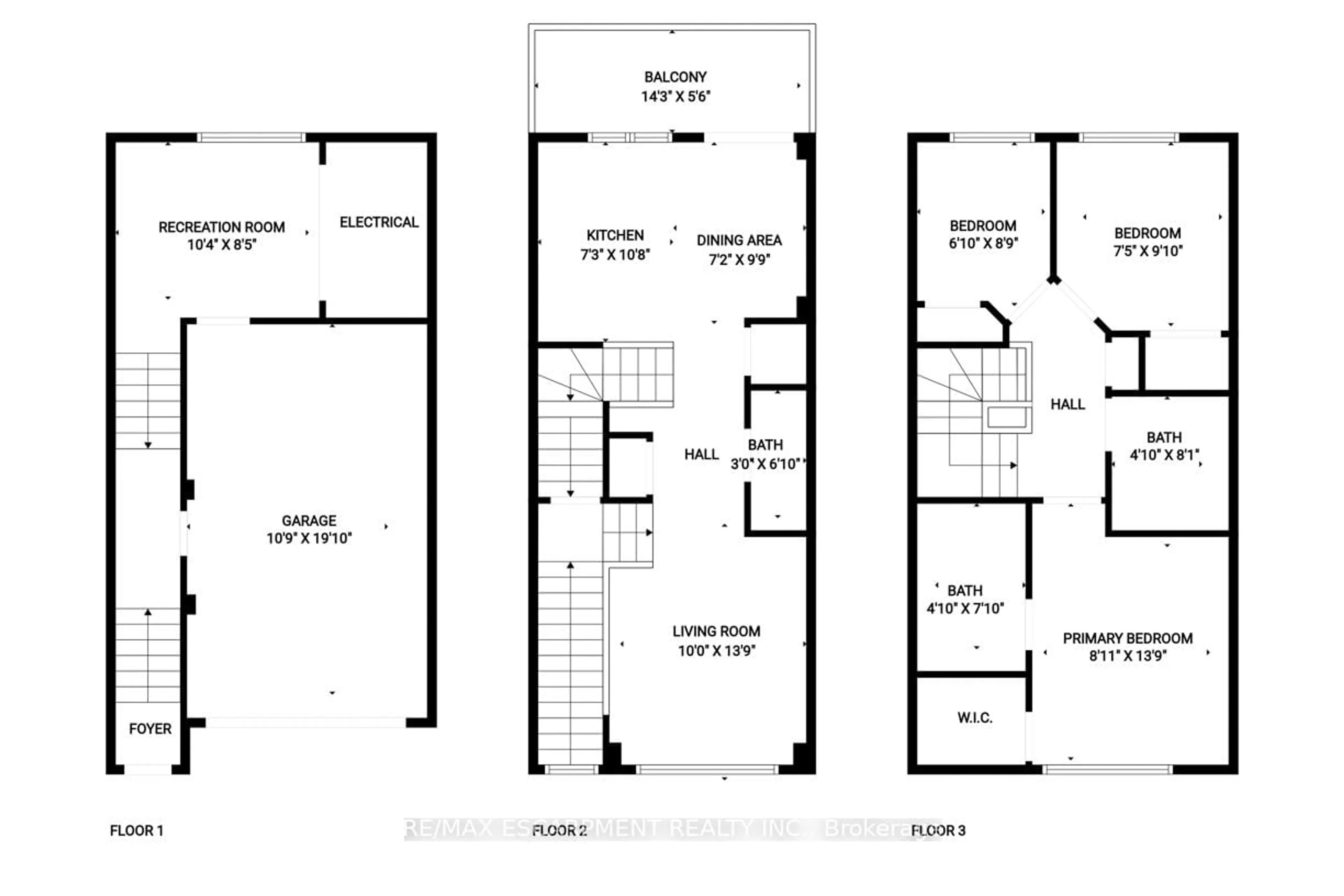 Floor plan for 575 Woodward Ave #24, Hamilton Ontario L8H 0B3