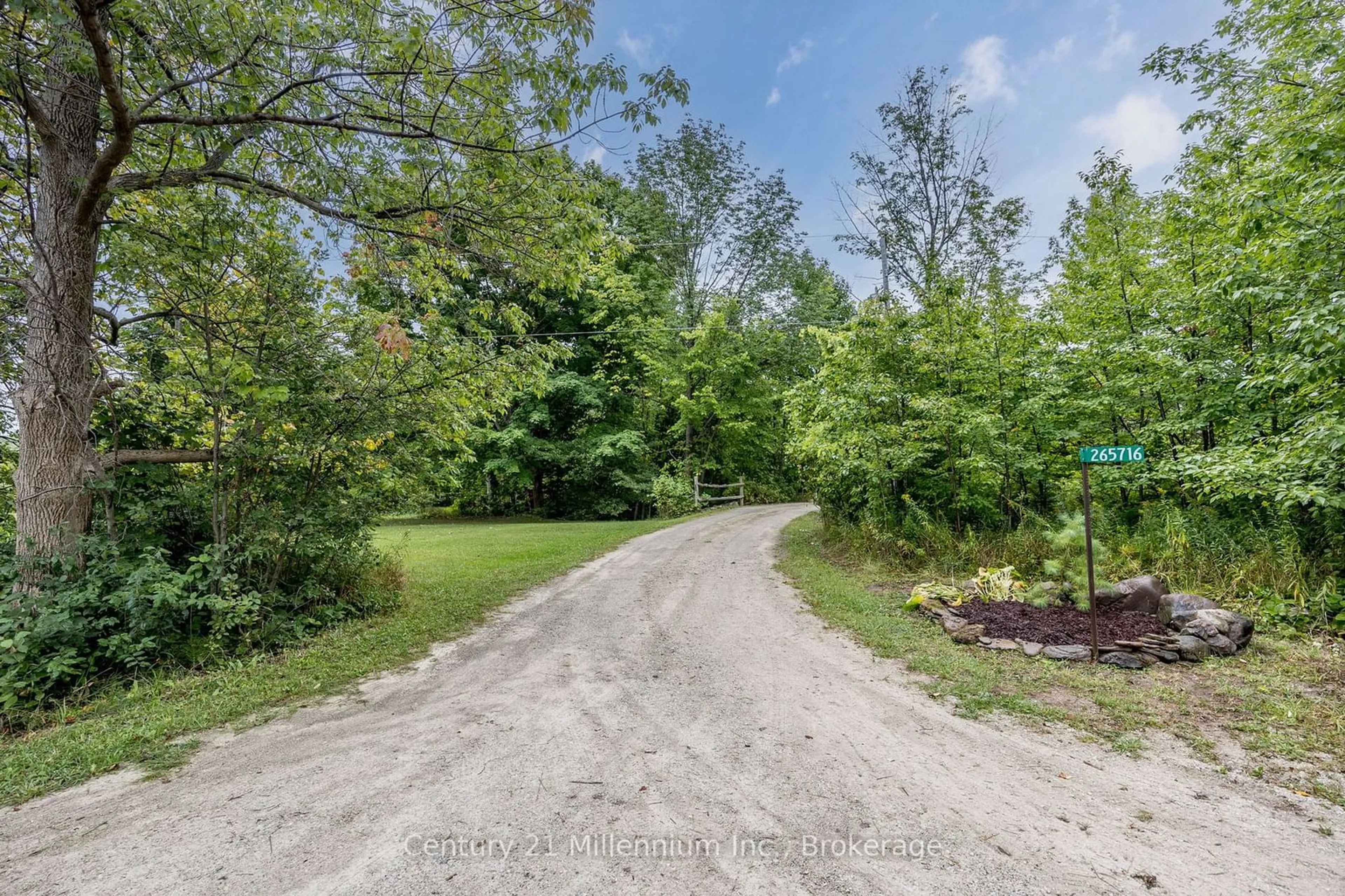 A pic from outside/outdoor area/front of a property/back of a property/a pic from drone, forest/trees view for 265716 25th Sdrd, Meaford Ontario N4L 1W5