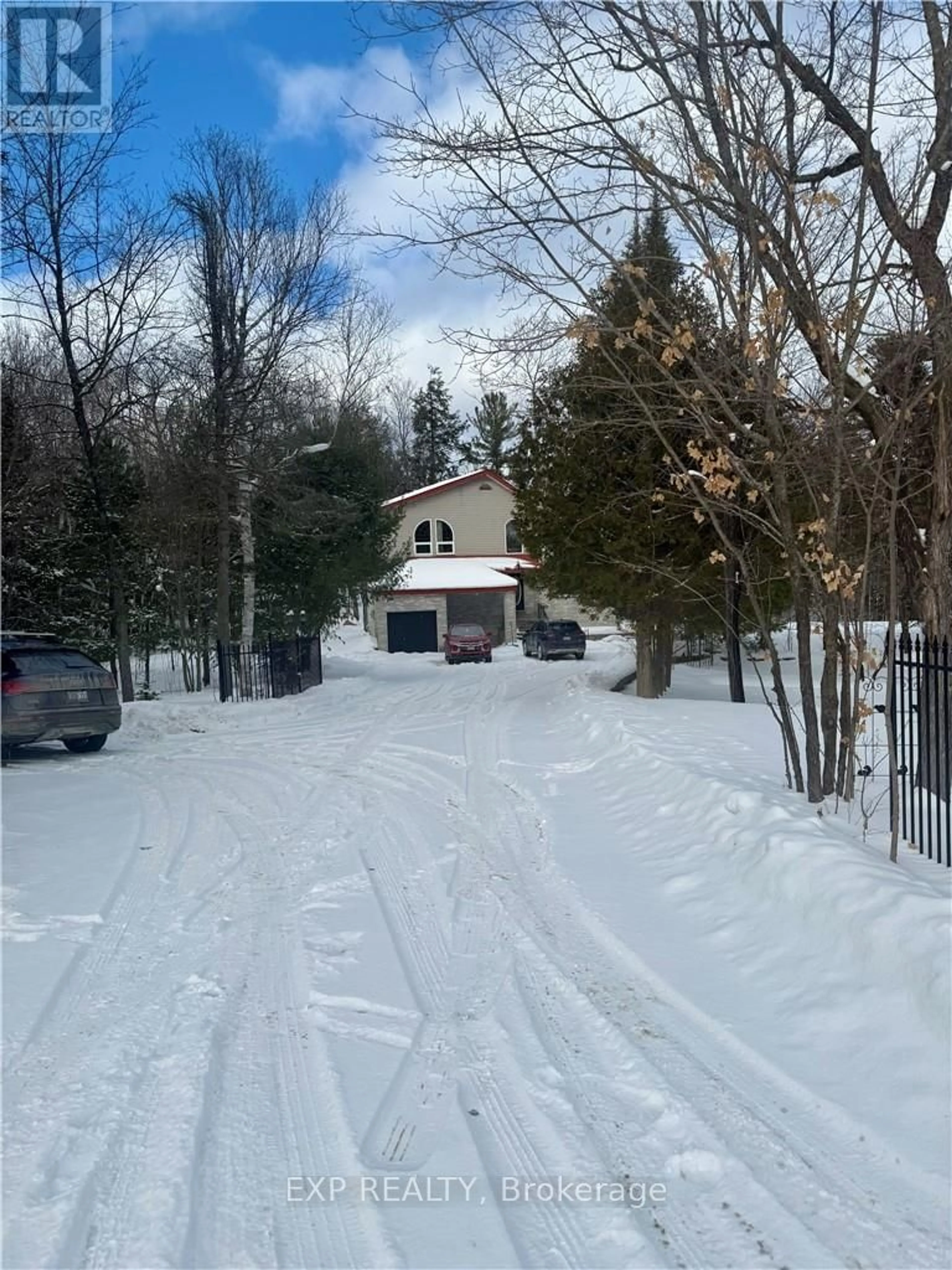 A pic from outside/outdoor area/front of a property/back of a property/a pic from drone, street for 378 Clear Lake Dr, Espanola Ontario P5E 1N6