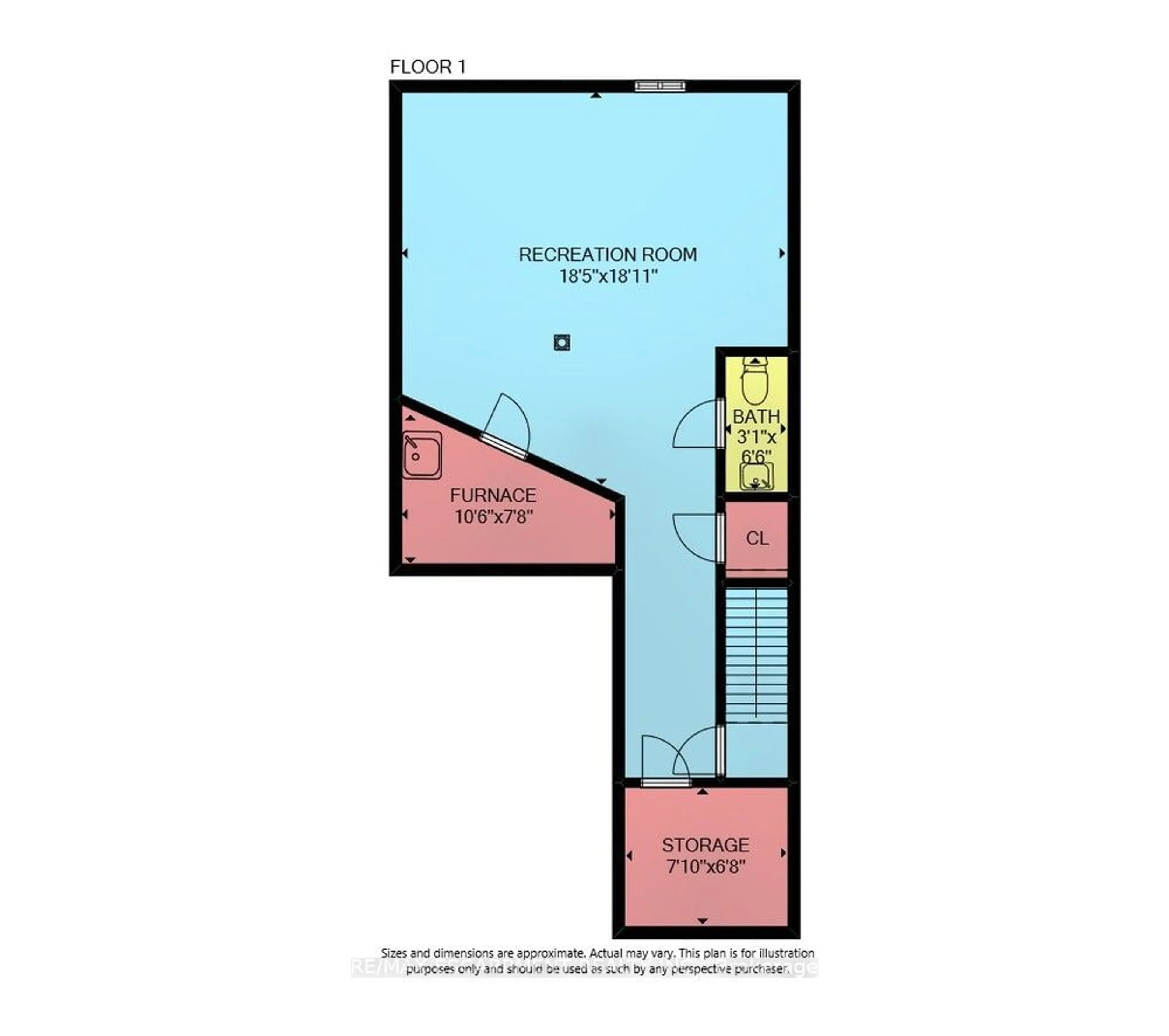 Floor plan for 12 Marina Point Cres, Hamilton Ontario L8E 0E4