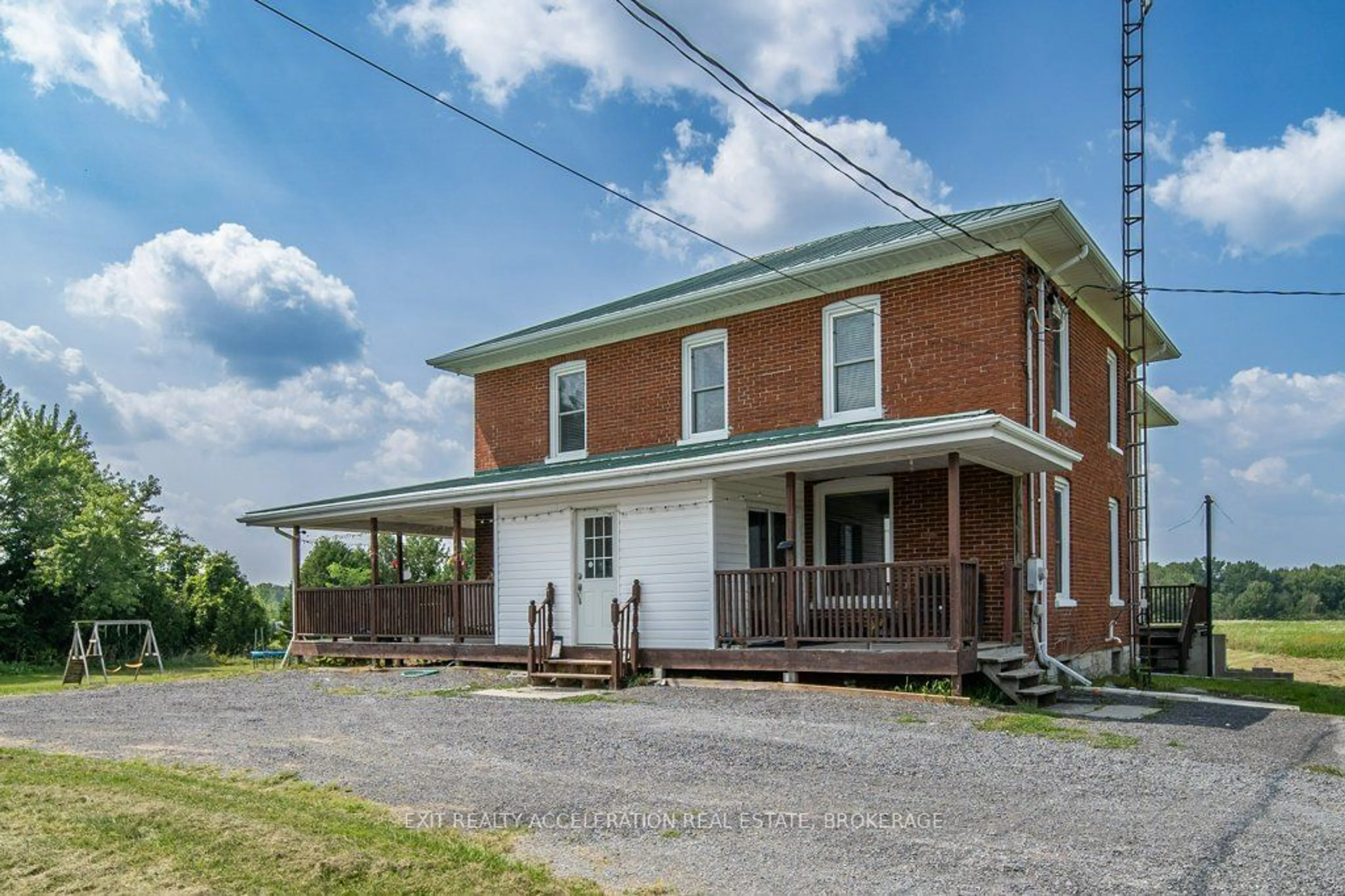 Home with brick exterior material, building for 595 CRAIGEN Rd, Stone Mills Ontario K0K 2S0