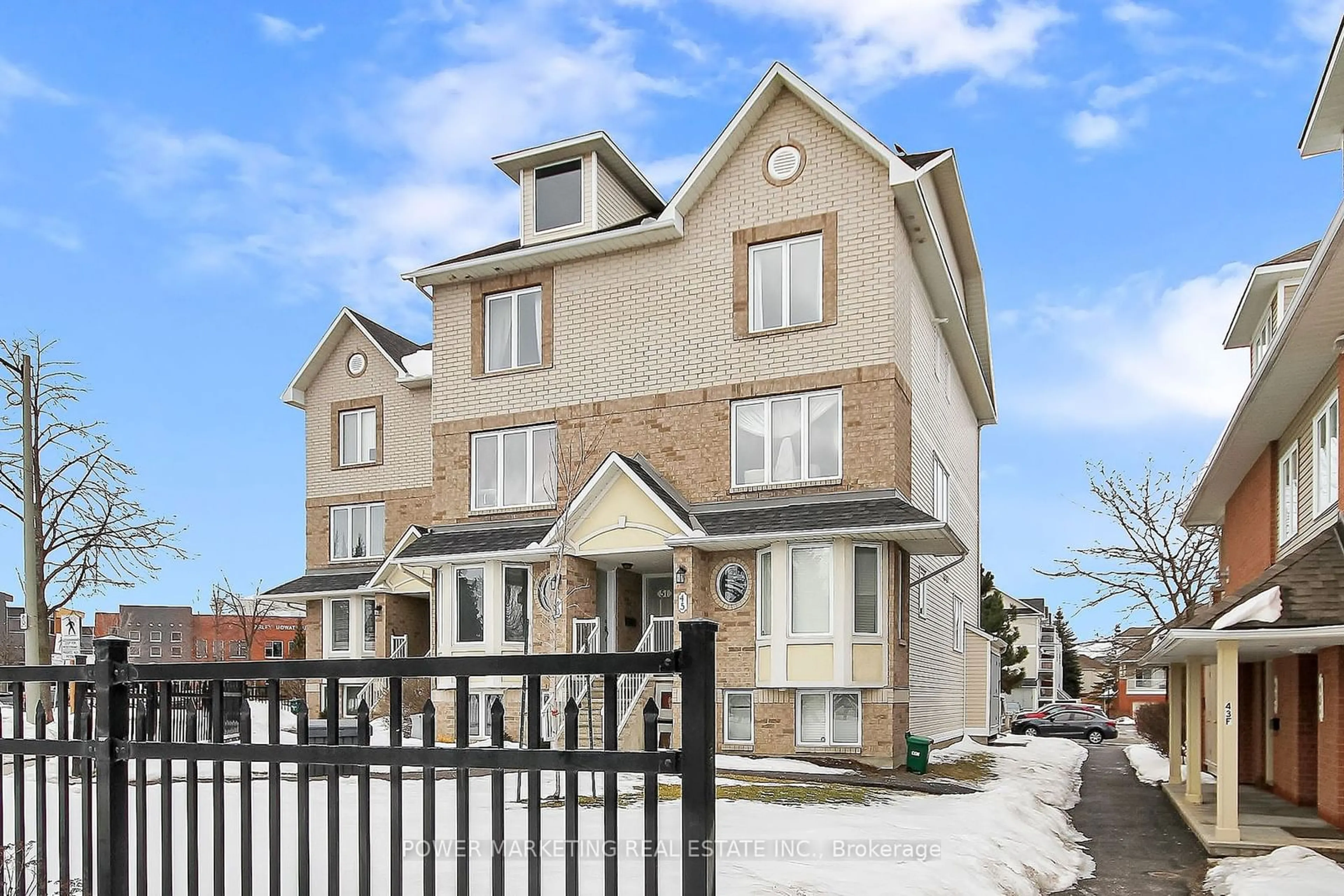 Home with brick exterior material, street for 45 WATERBRIDGE Dr, Barrhaven Ontario K2G 6R5