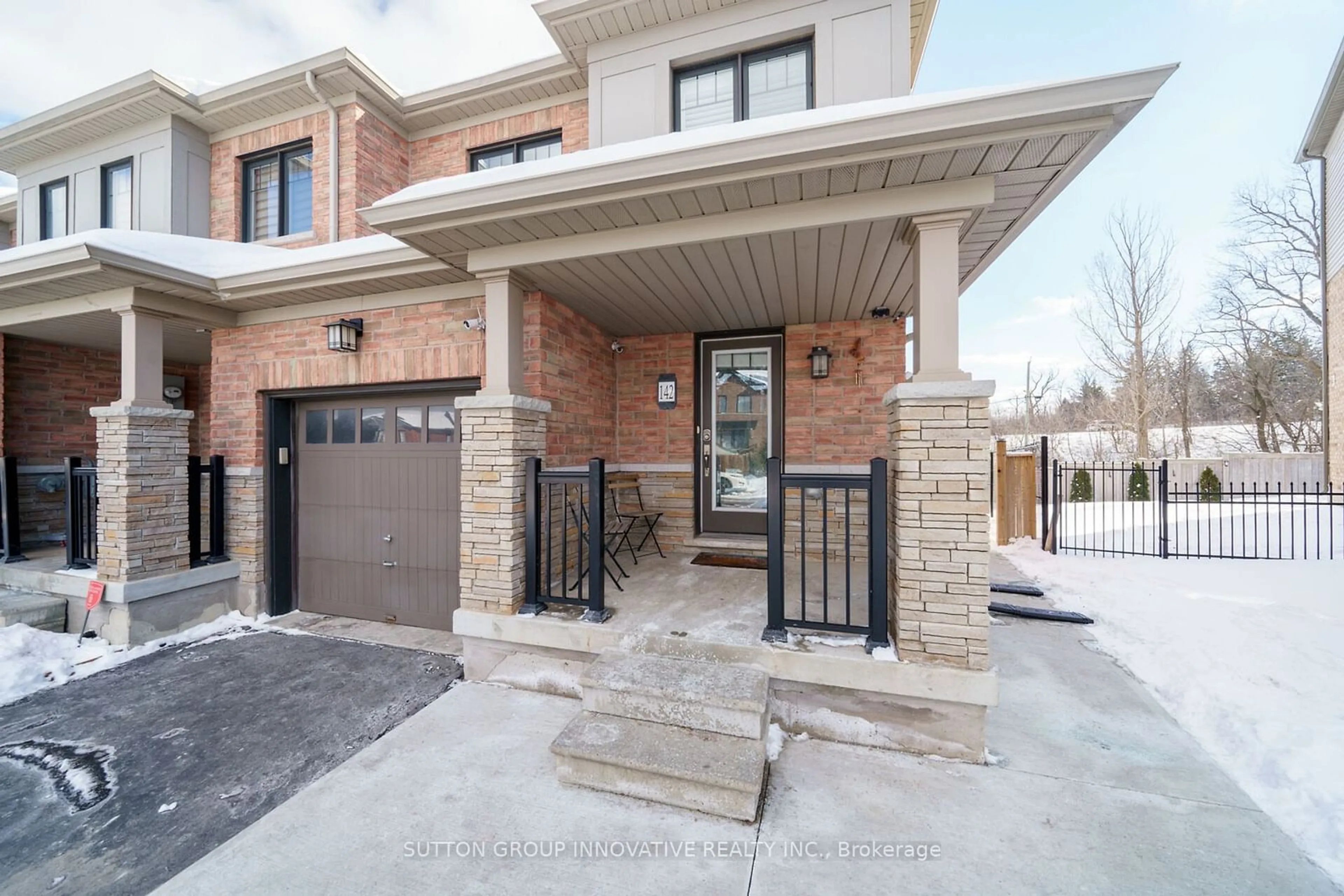 Home with brick exterior material, street for 142 Crafter Cres, Hamilton Ontario L8J 0H8