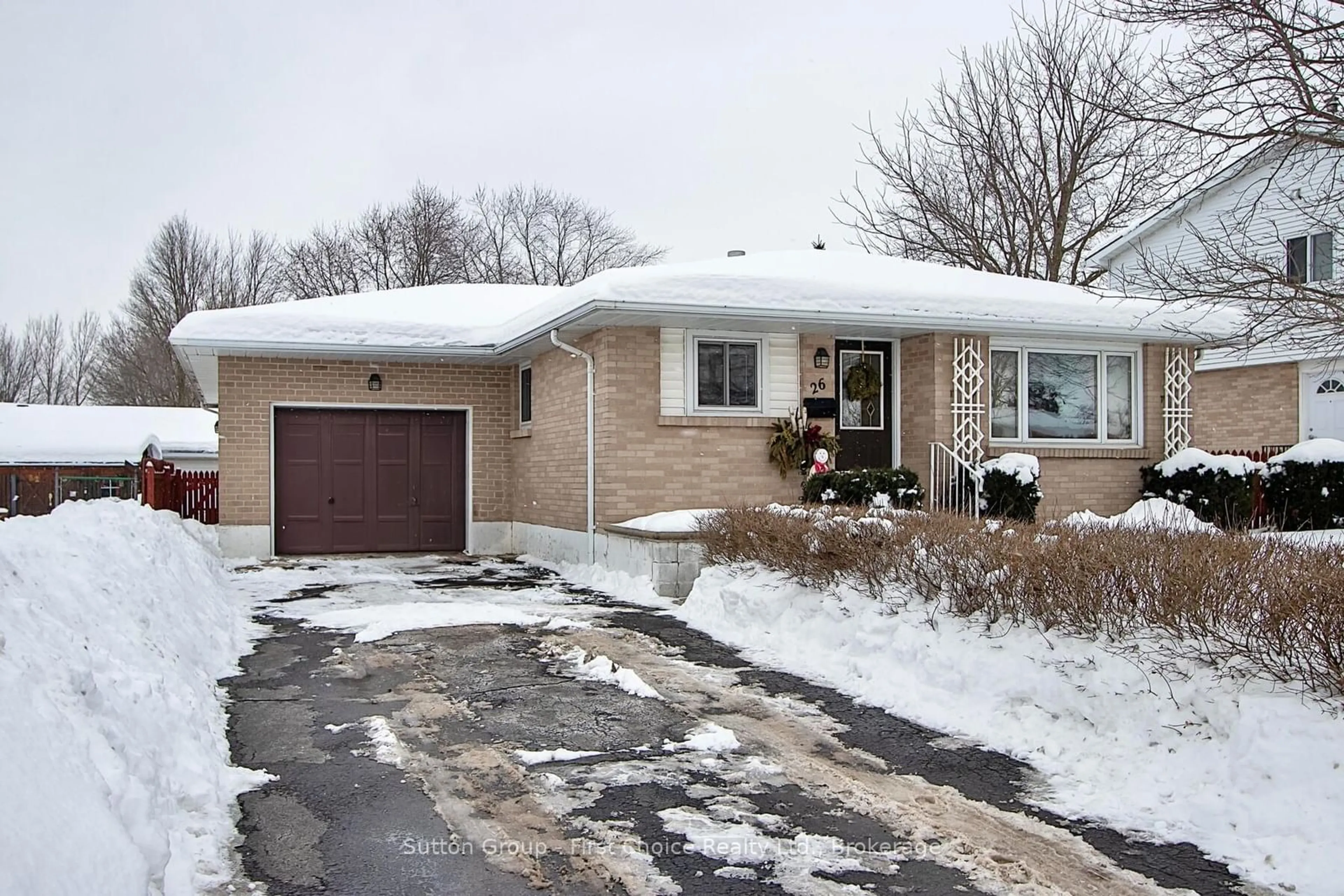 Home with brick exterior material, street for 26 Maple Ave, Stratford Ontario N5A 7C4