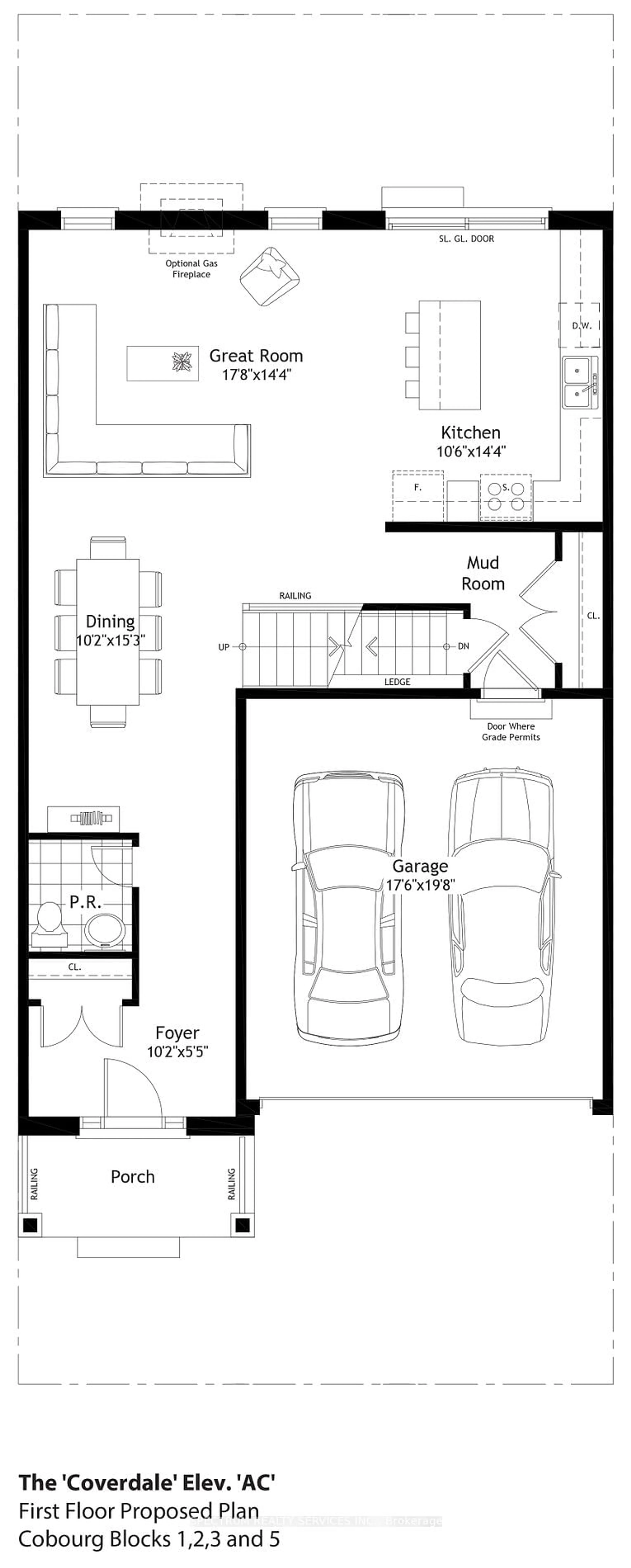 Floor plan for 430 Orchard Ave #B, Cobourg Ontario K9A 3T7