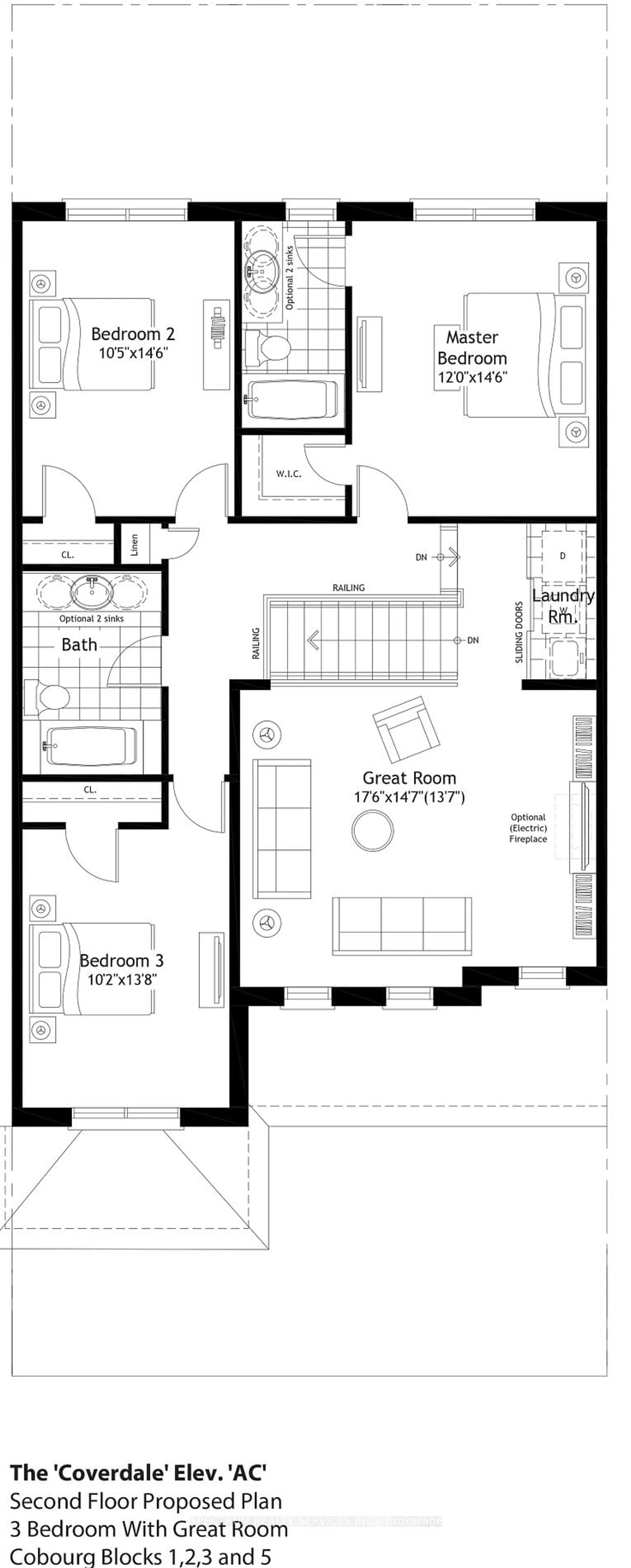 Floor plan for 430 Orchard Ave #B, Cobourg Ontario K9A 3T7