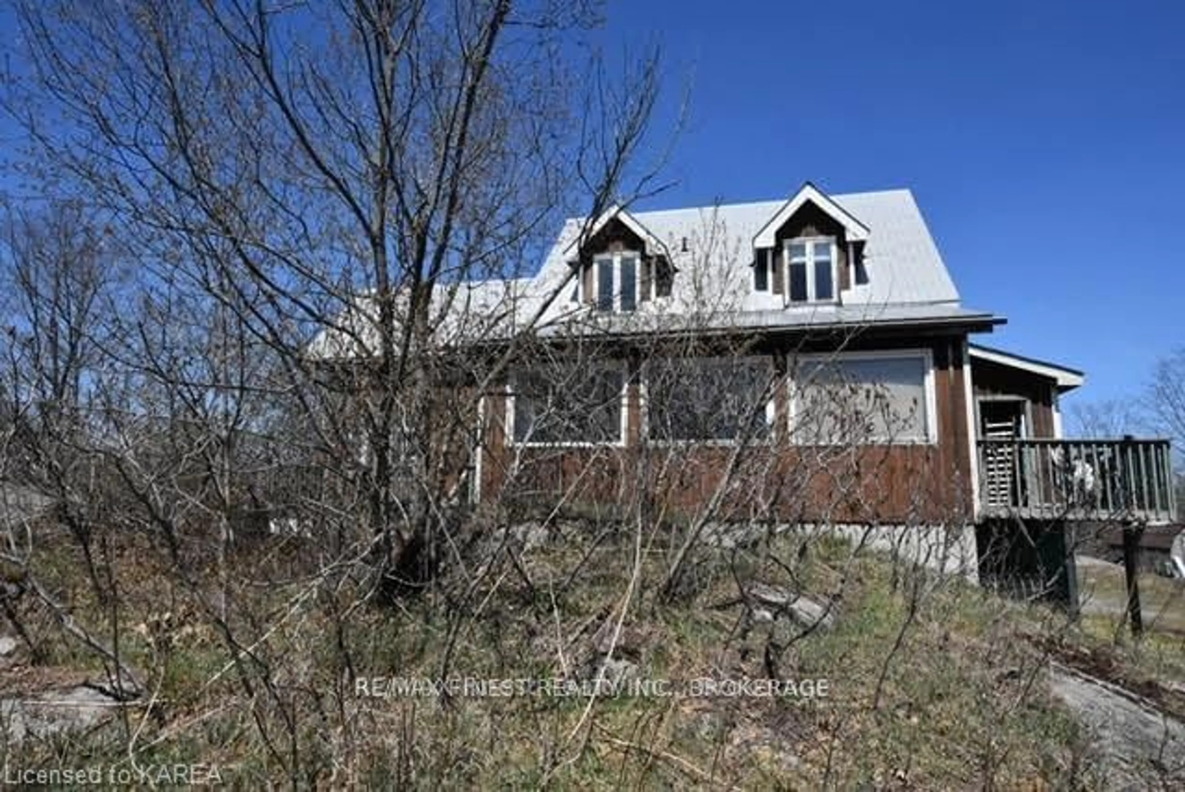 A pic from outside/outdoor area/front of a property/back of a property/a pic from drone, building for 1146 Fourth Lake Rd, Central Frontenac Ontario K0H 2K0