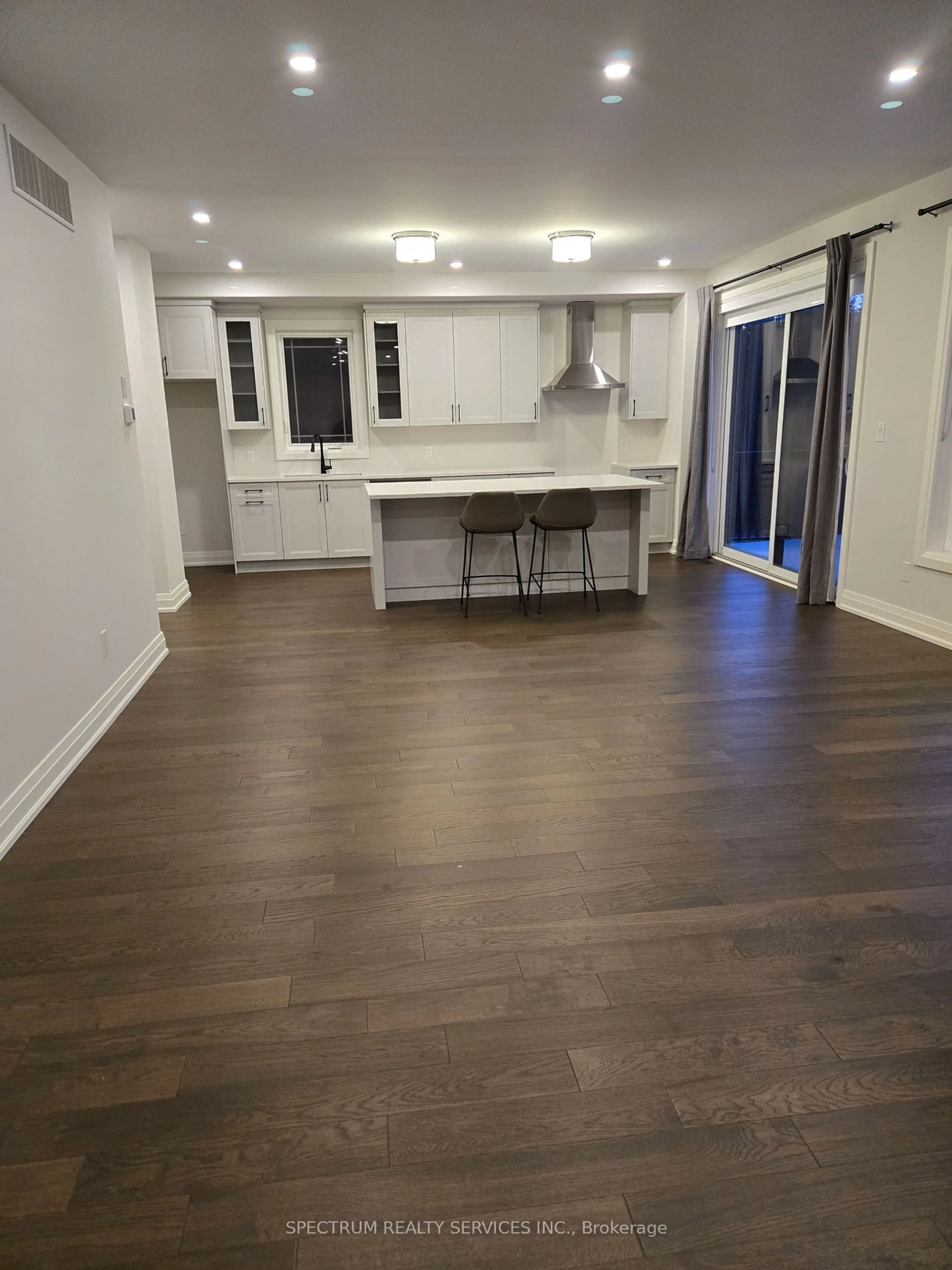 Open concept kitchen, wood/laminate floor for 1054 Rippingale Tr, Peterborough Ontario K9H 0J8