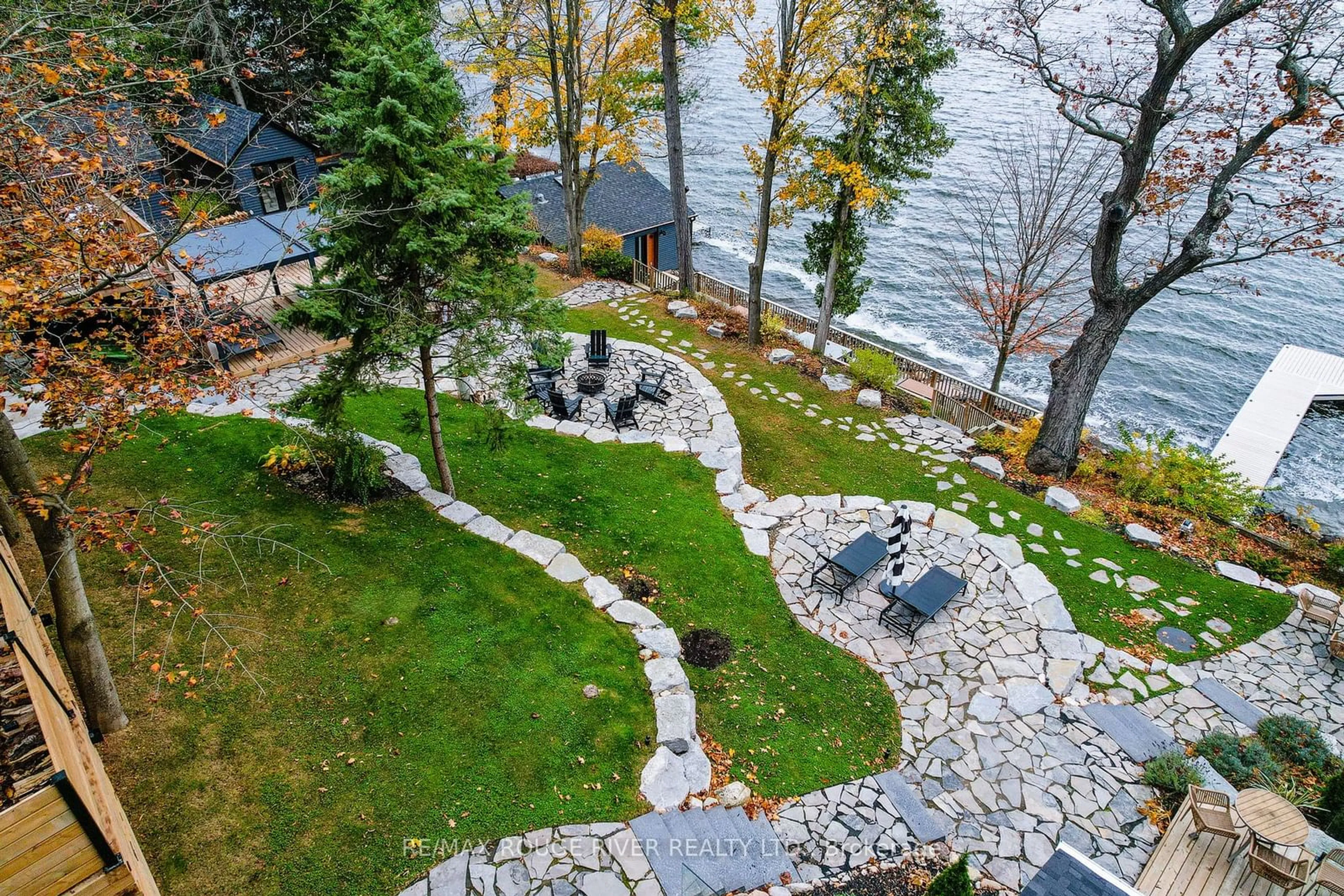 A pic from outside/outdoor area/front of a property/back of a property/a pic from drone, water/lake/river/ocean view for 1026 Merrill Rd #12, Alnwick/Haldimand Ontario K0K 2X0