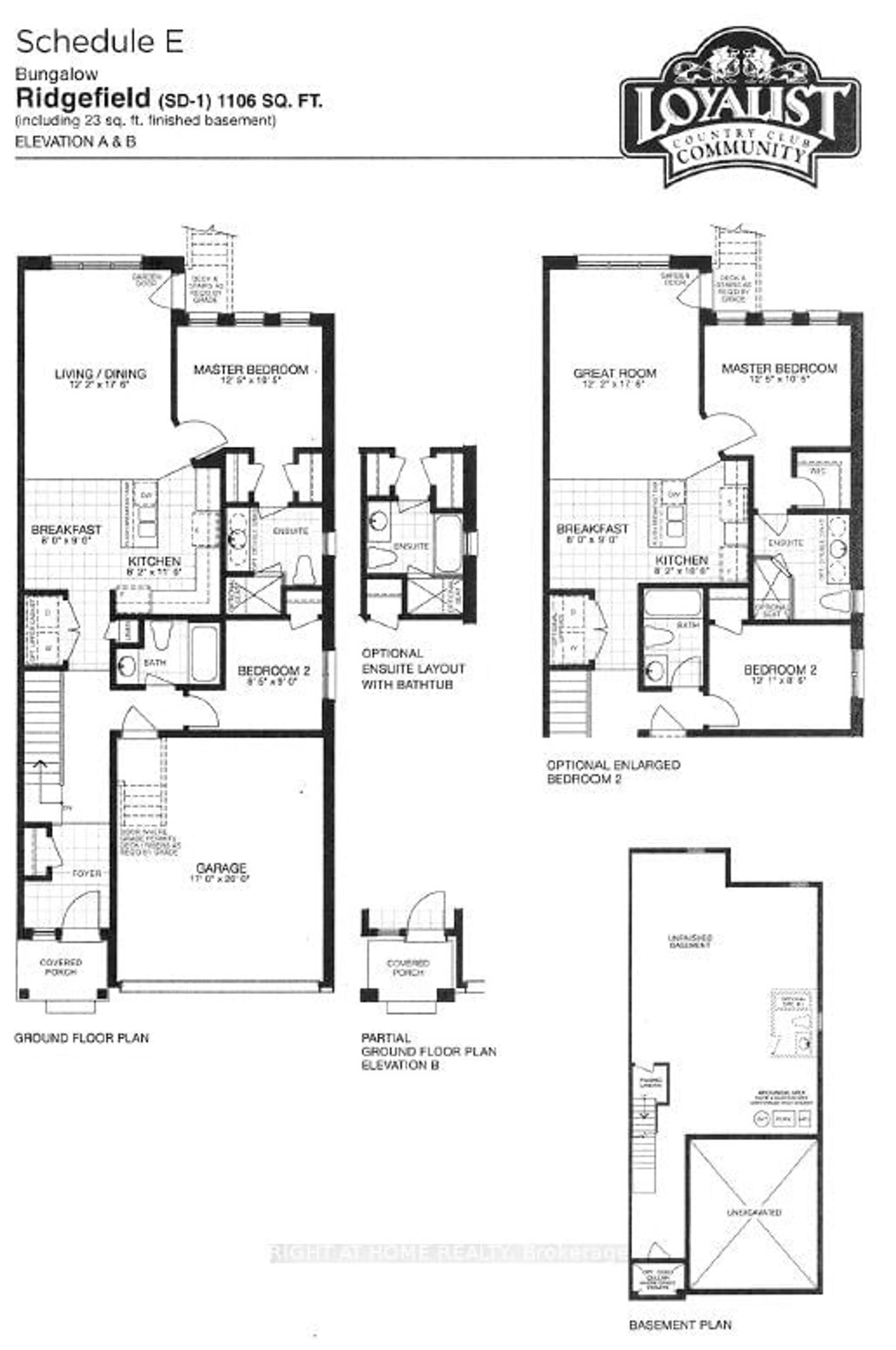 Floor plan for 9 Golf Links Dr, Loyalist Ontario K0H 1G0