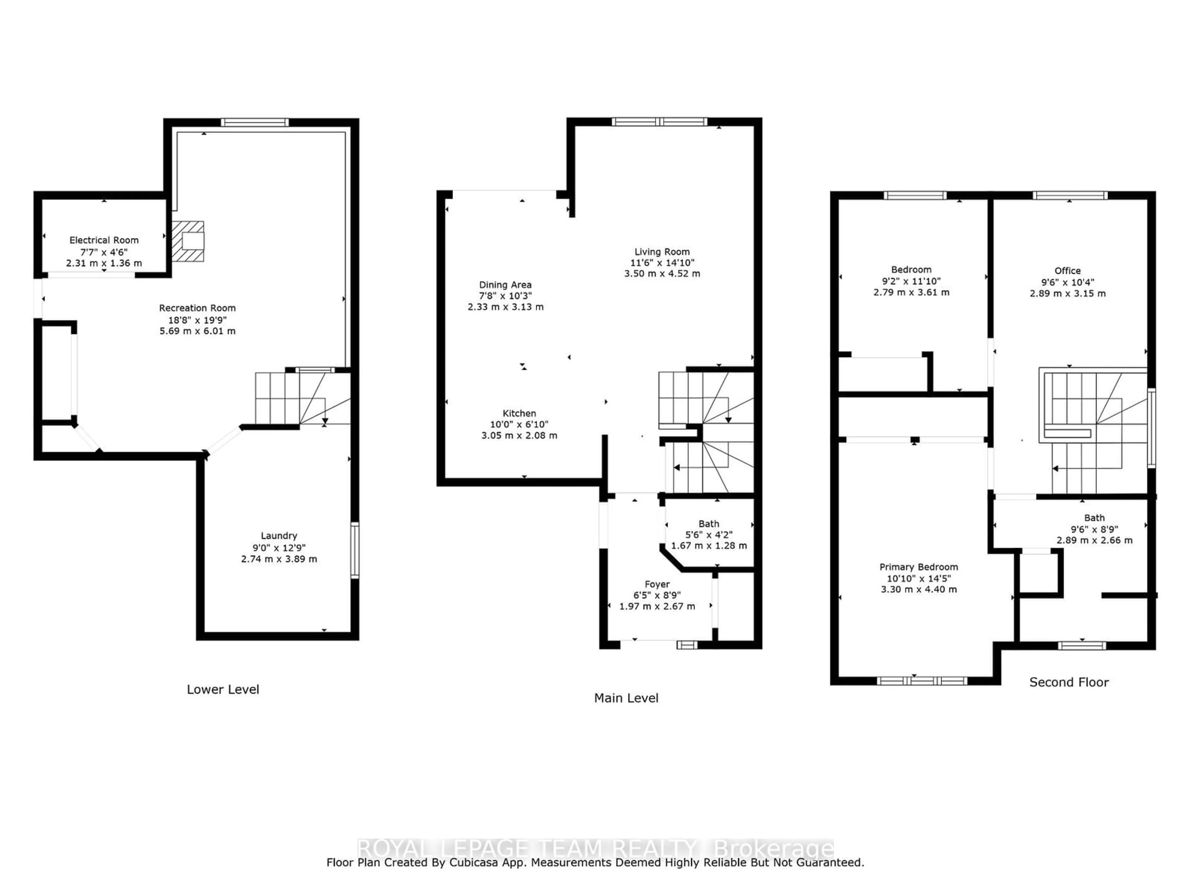 Floor plan for 59 Highmont Crt, Kanata Ontario K2T 1B2