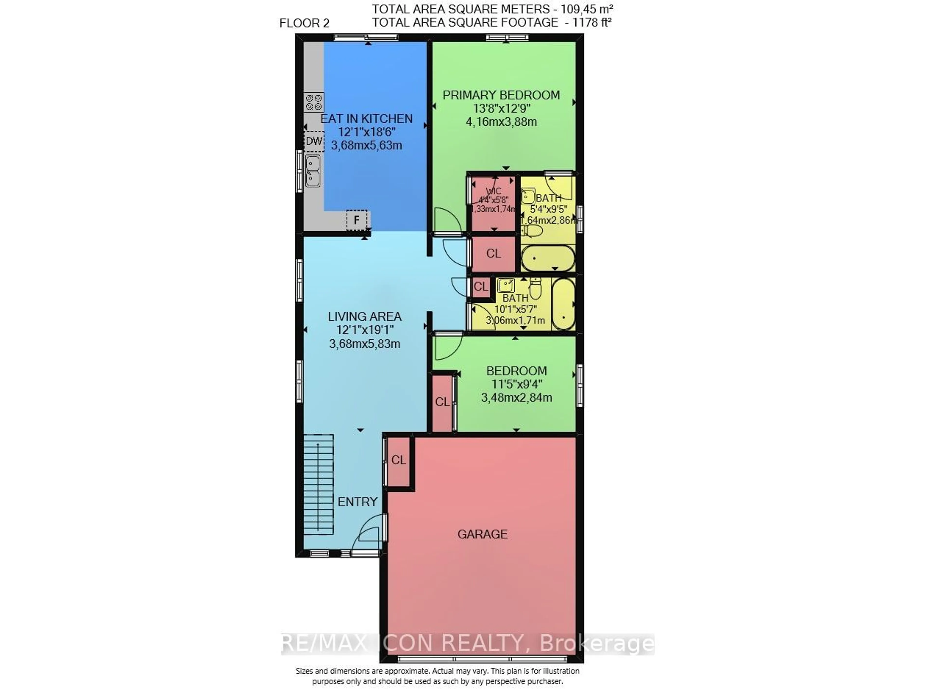 Floor plan for 3299 Emilycarr Lane, London Ontario N6L 0B3