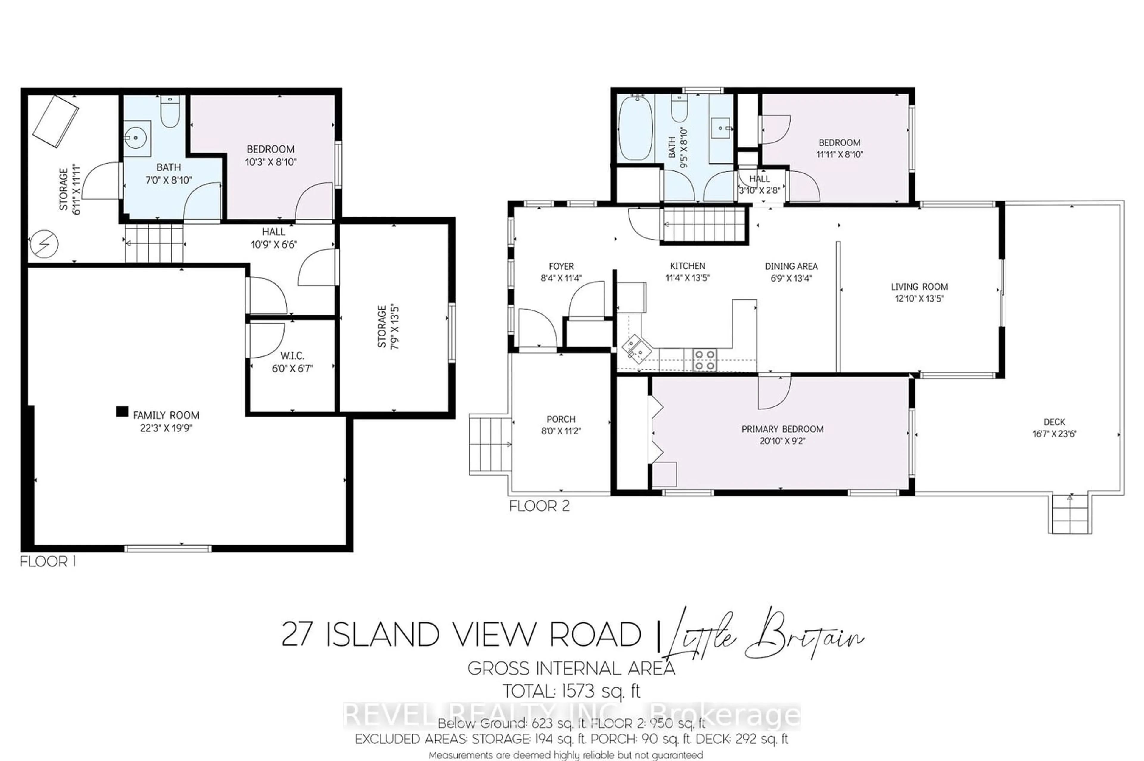 Floor plan for 27 Island View Rd, Kawartha Lakes Ontario K0M 2C0