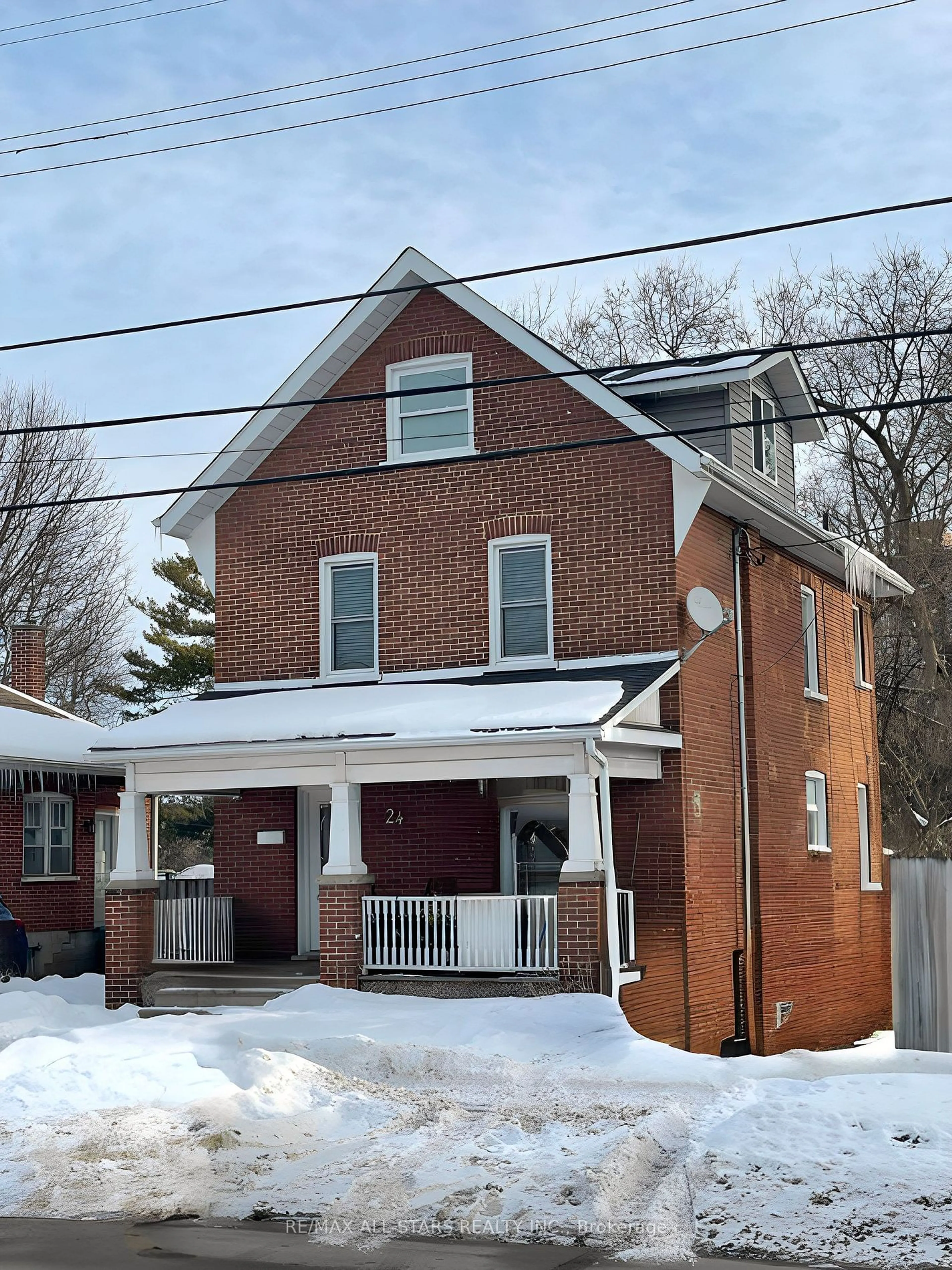 Home with brick exterior material, building for 24 Aylmer St, Peterborough Ontario K9J 3H5