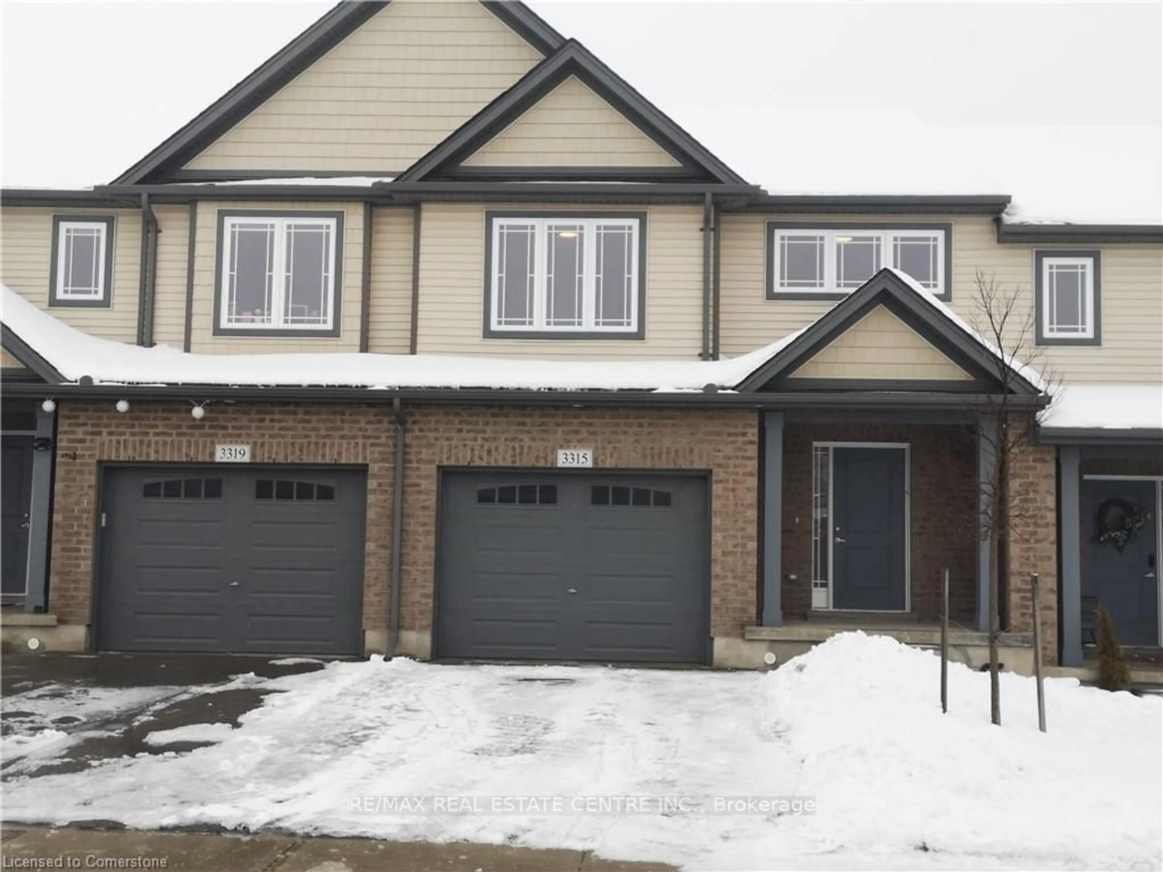 Home with brick exterior material, street for 3315 Strawberry Walk, London Ontario N6M 0E9