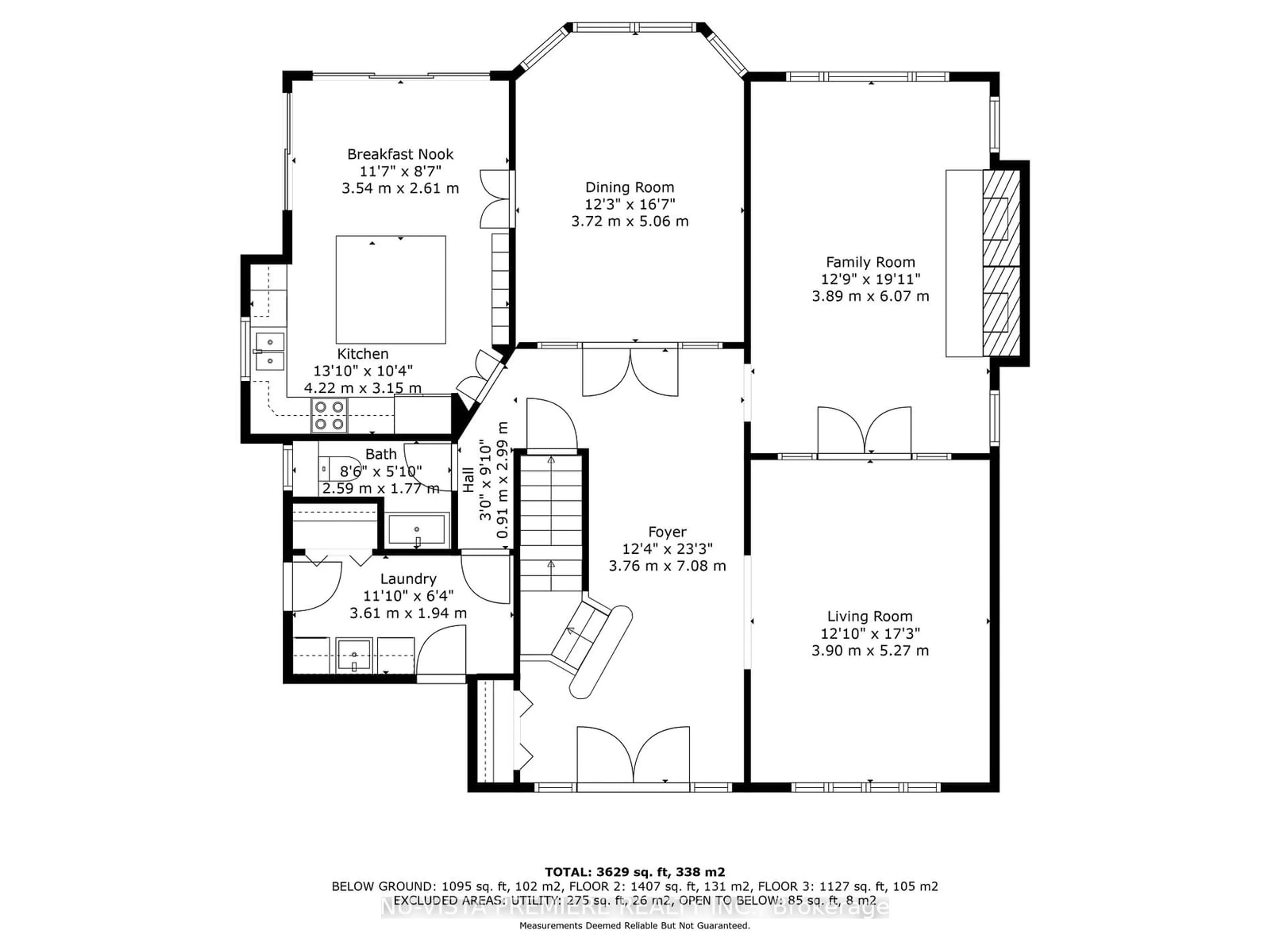 Floor plan for 499 ROSECLIFFE Terr, London Ontario N6K 4H5