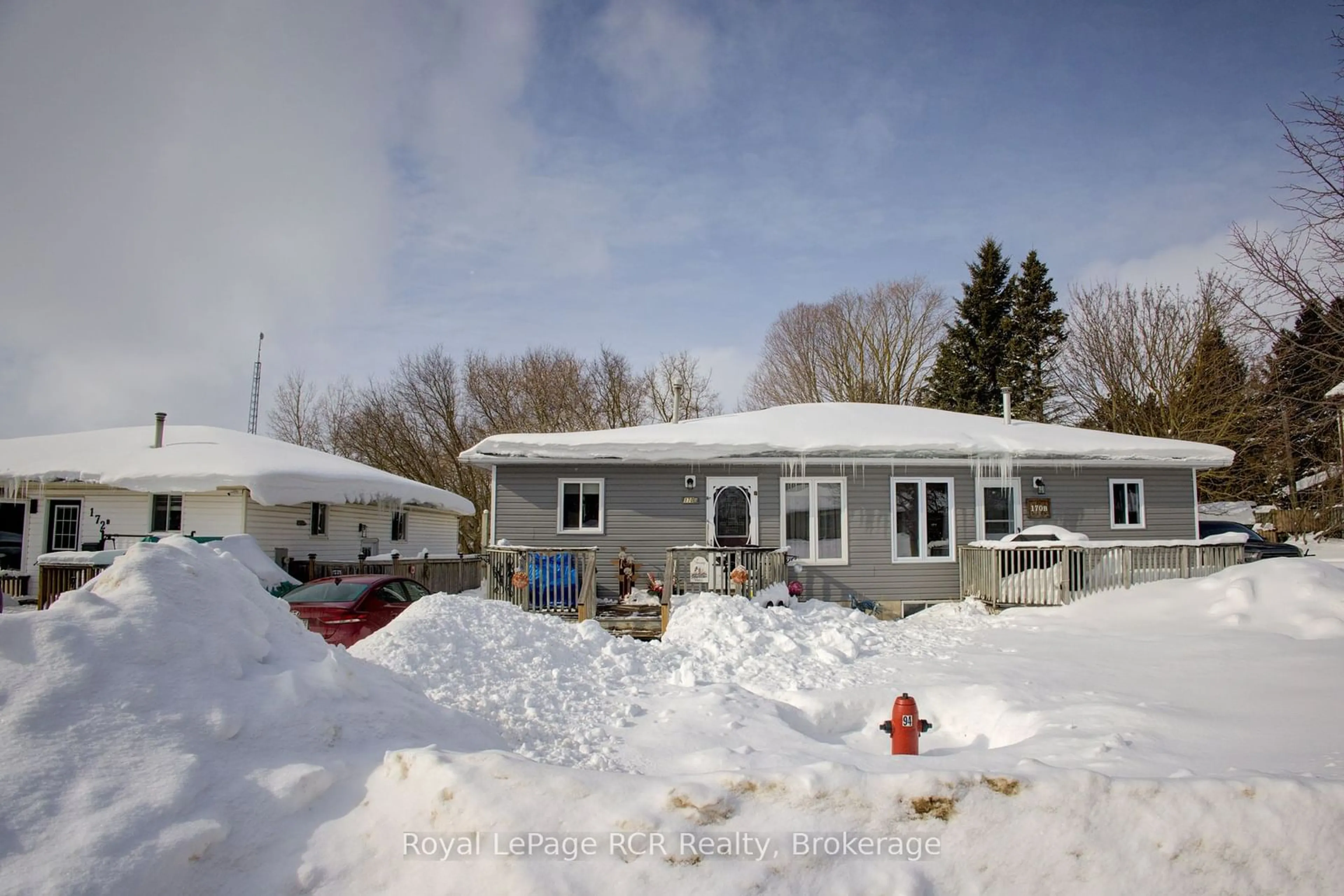 A pic from outside/outdoor area/front of a property/back of a property/a pic from drone, street for 170 Frederick St #A, Wellington North Ontario N0G 1A0