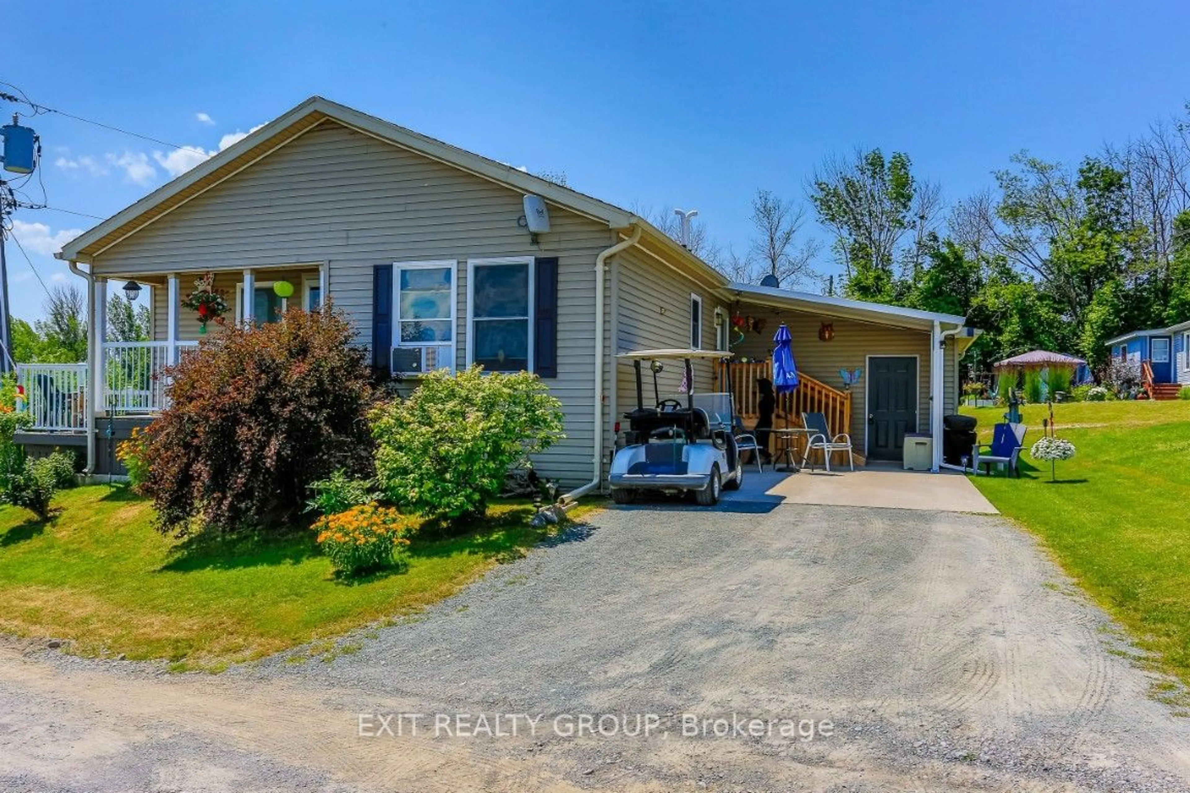 A pic from outside/outdoor area/front of a property/back of a property/a pic from drone, street for #7-152 CONCESSION RD 11 W, Trent Hills Ontario K0L 1Y0