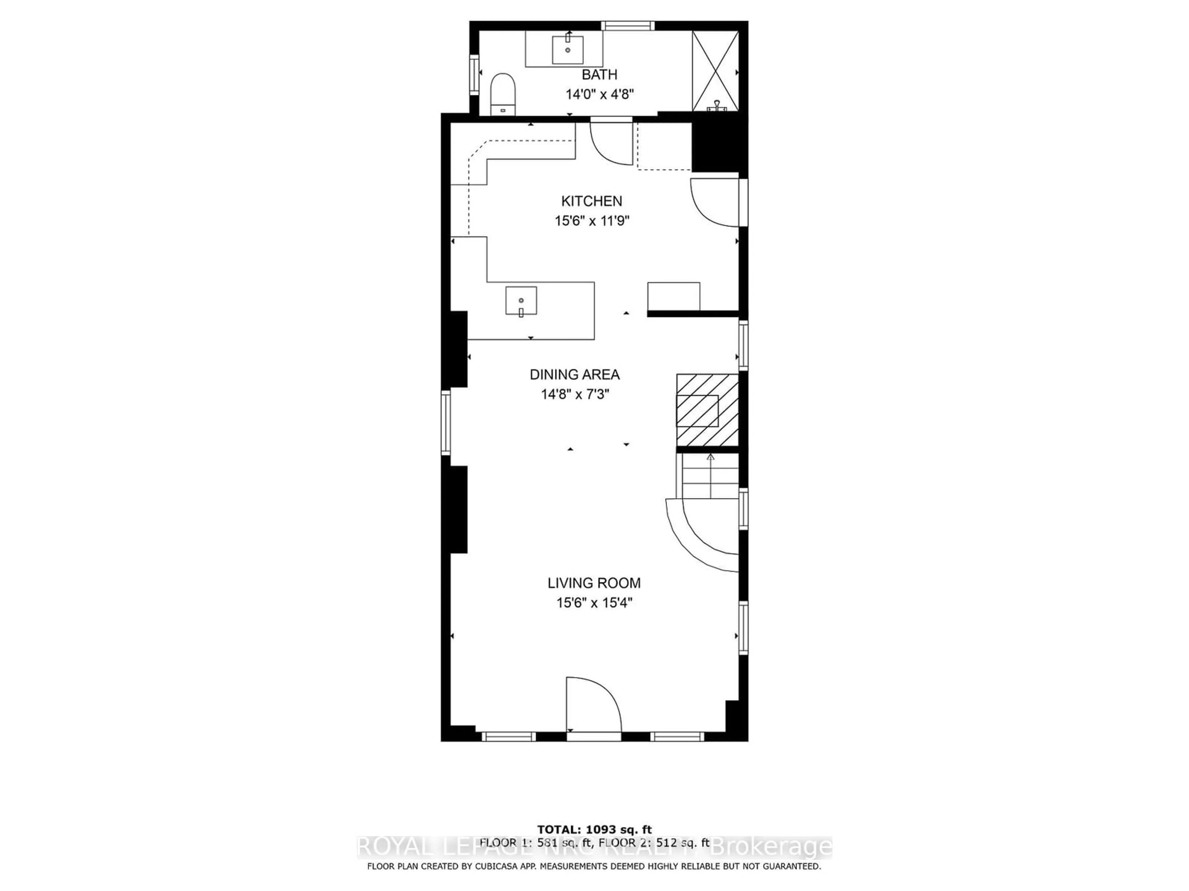 Floor plan for 226 Lincoln Rd, Fort Erie Ontario L0S 1B0