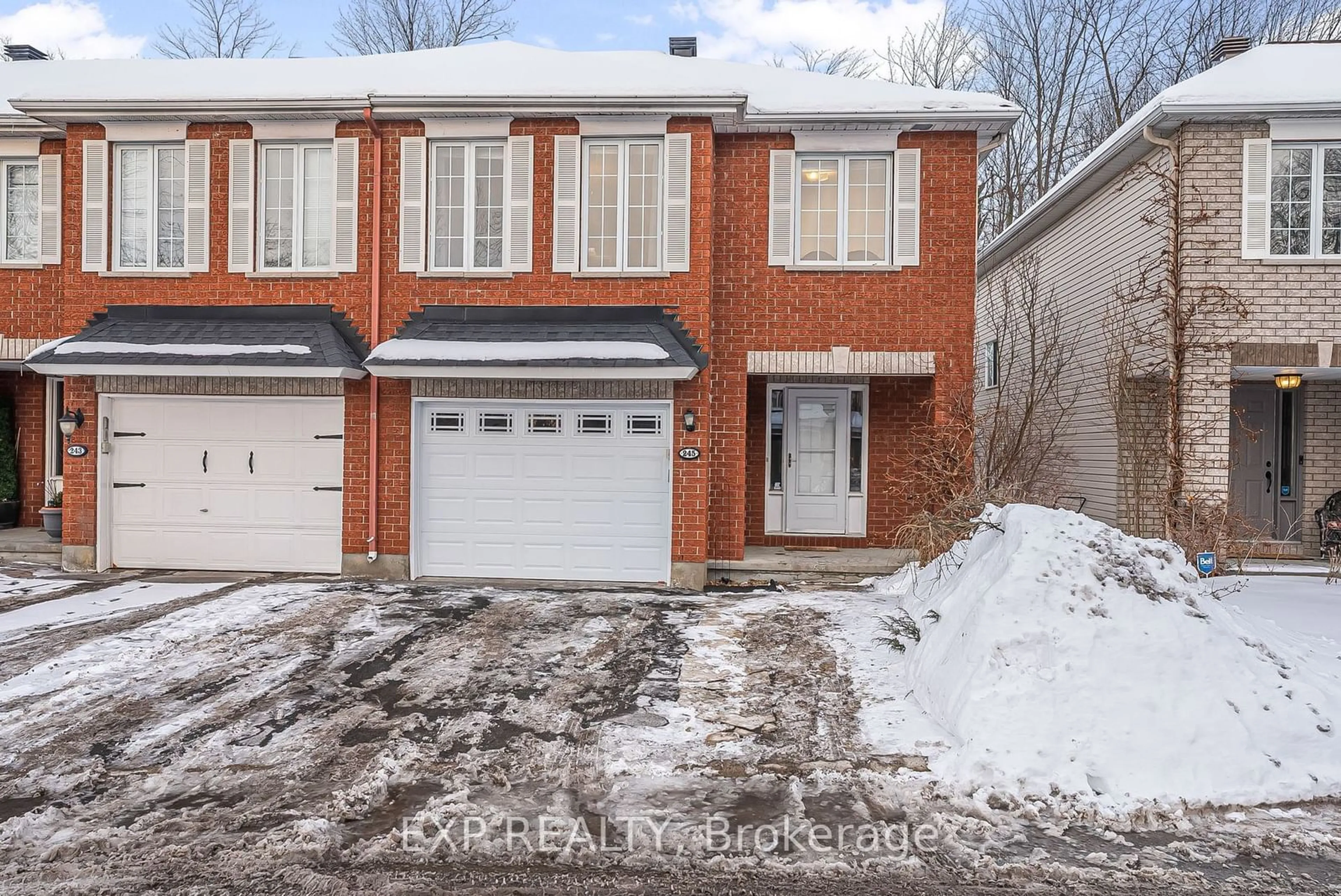 Home with brick exterior material, street for 245 Gladeview, Blossom Park - Airport and Area Ontario K1T 4A7