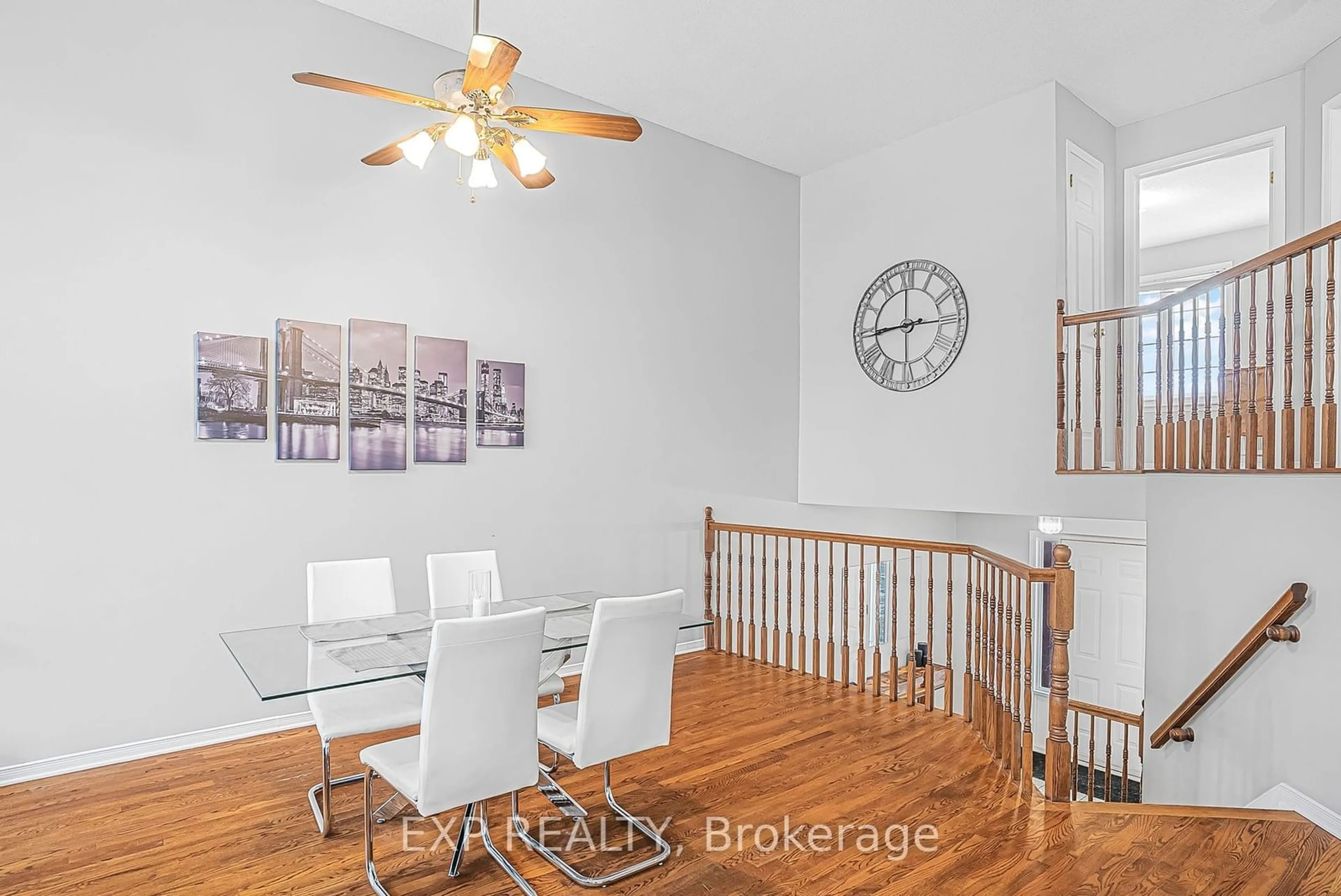 Dining room, wood/laminate floor for 245 Gladeview, Blossom Park - Airport and Area Ontario K1T 4A7