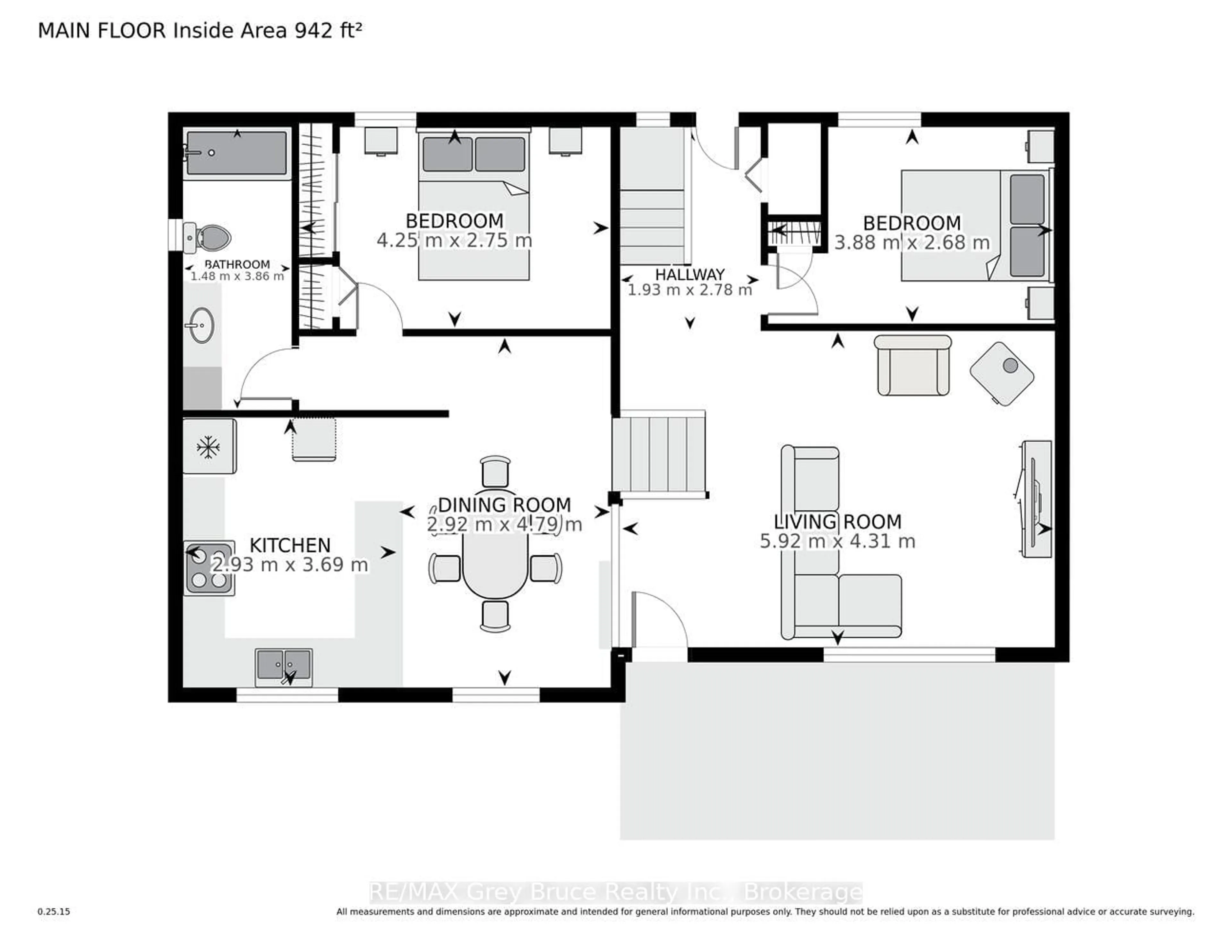 Floor plan for 71 William Crt, South Bruce Peninsula Ontario N0H 2T0