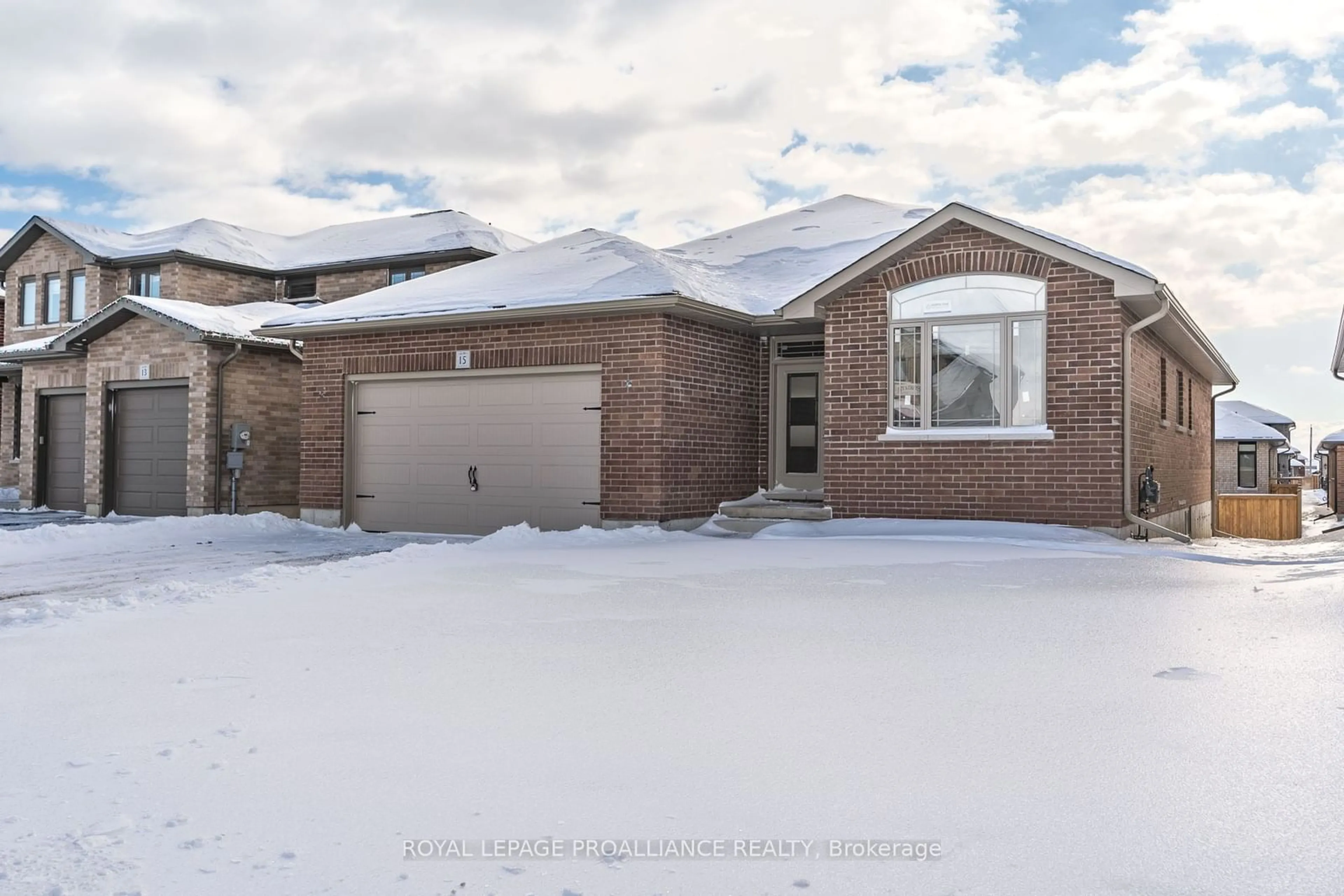 Home with brick exterior material, street for 15 Andrew Cres, Quinte West Ontario K8V 0K1