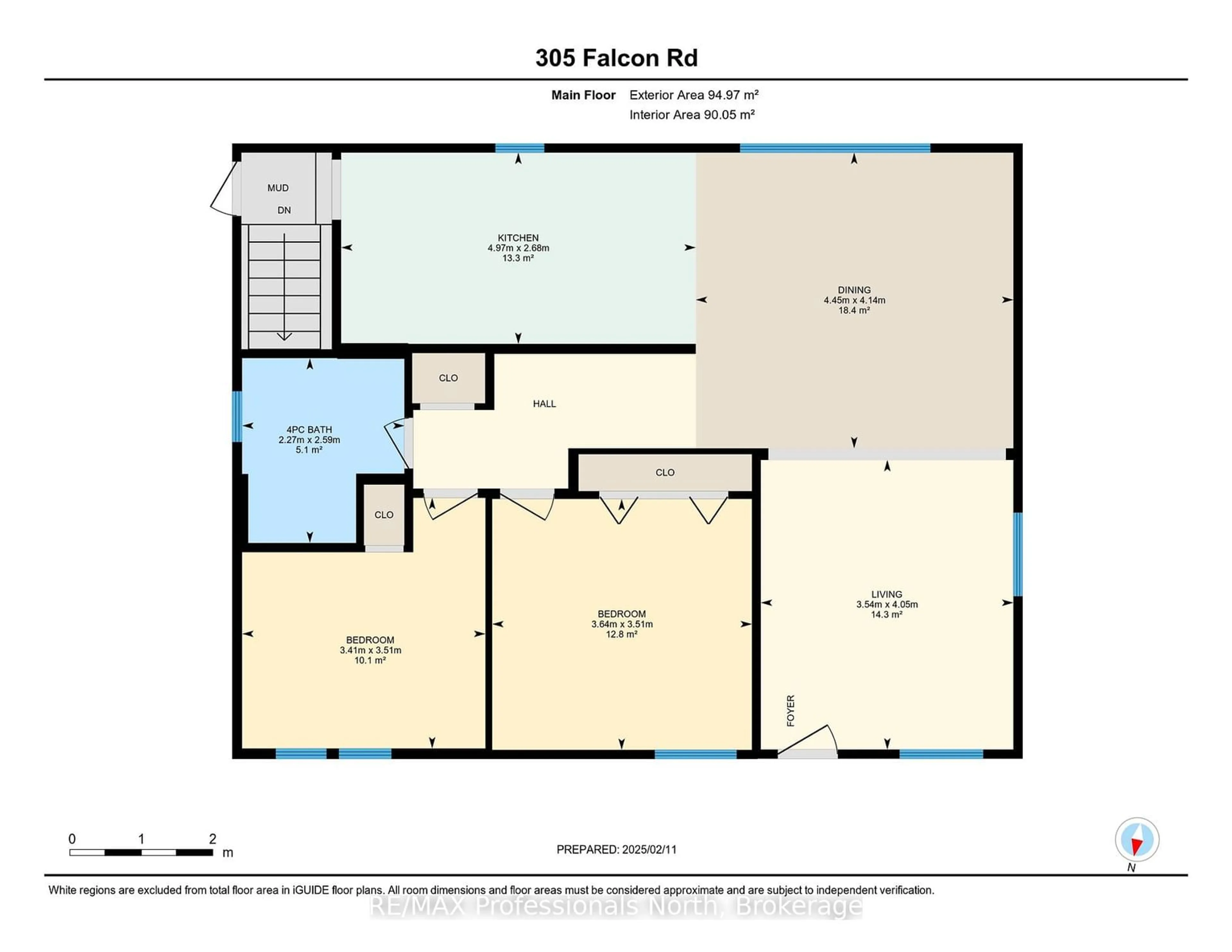 Floor plan for 305 Falcon Rd, Huntsville Ontario P1H 1N3