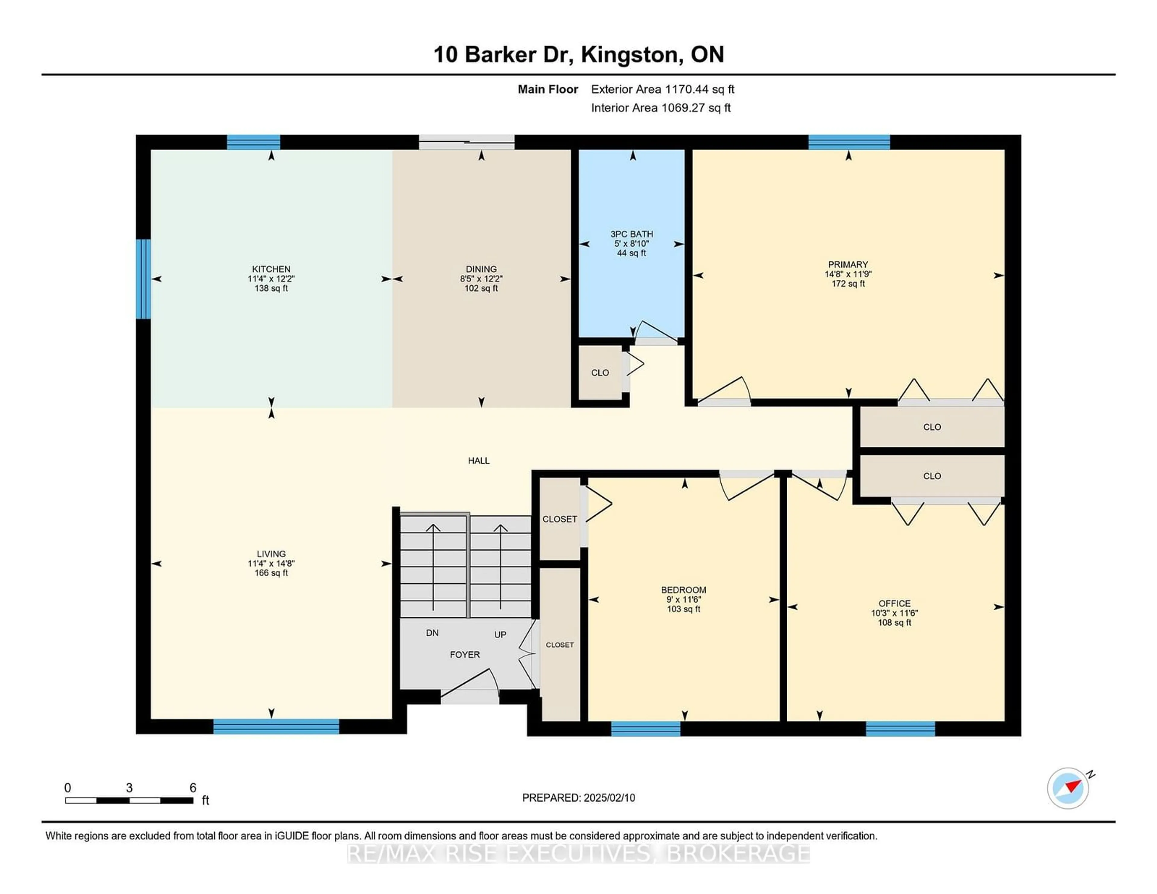 Floor plan for 10 Barker Dr, Kingston Ontario K7K 6L3