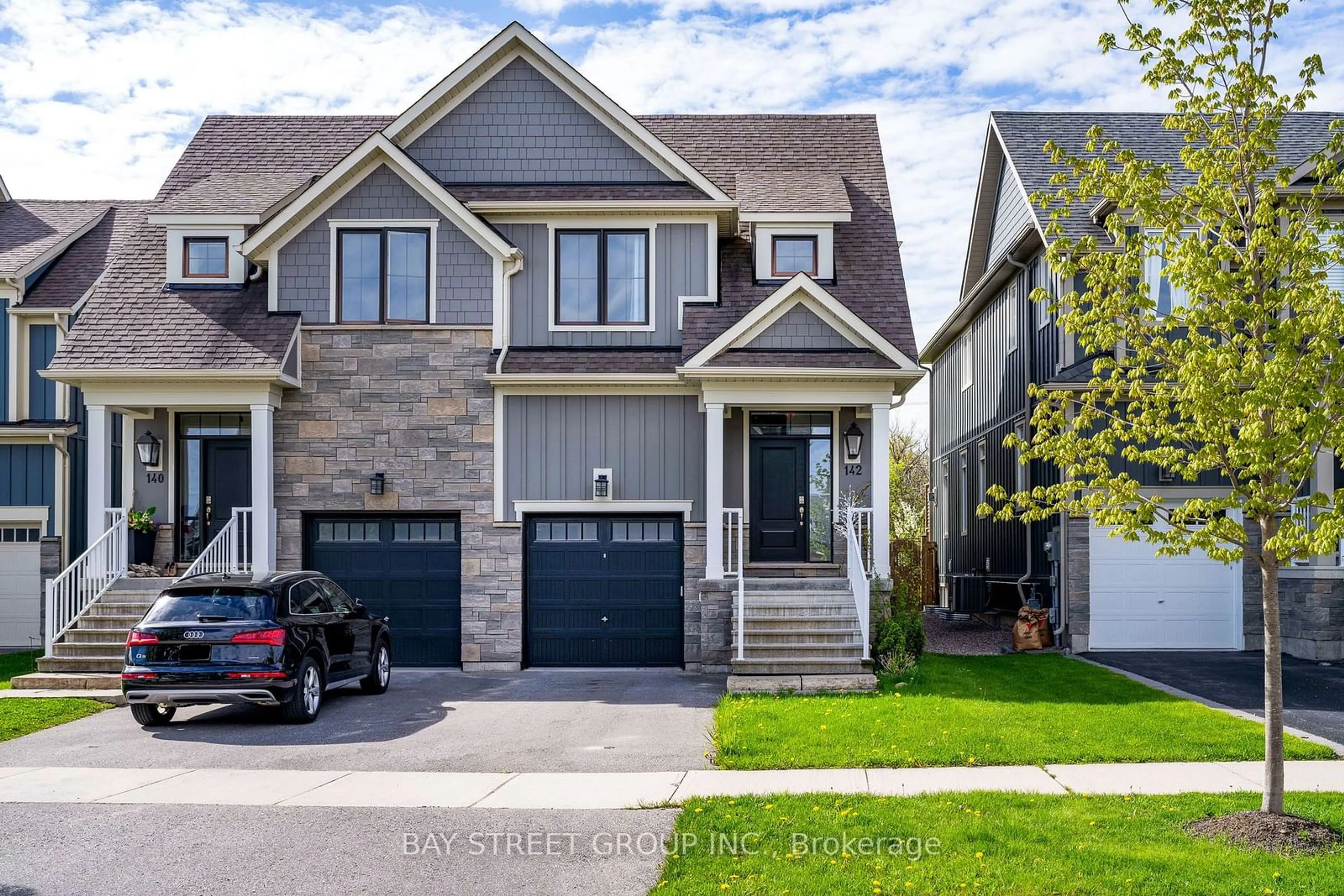 Home with brick exterior material, street for 142 yellow birch Cres, Blue Mountains Ontario L9Y 0R4