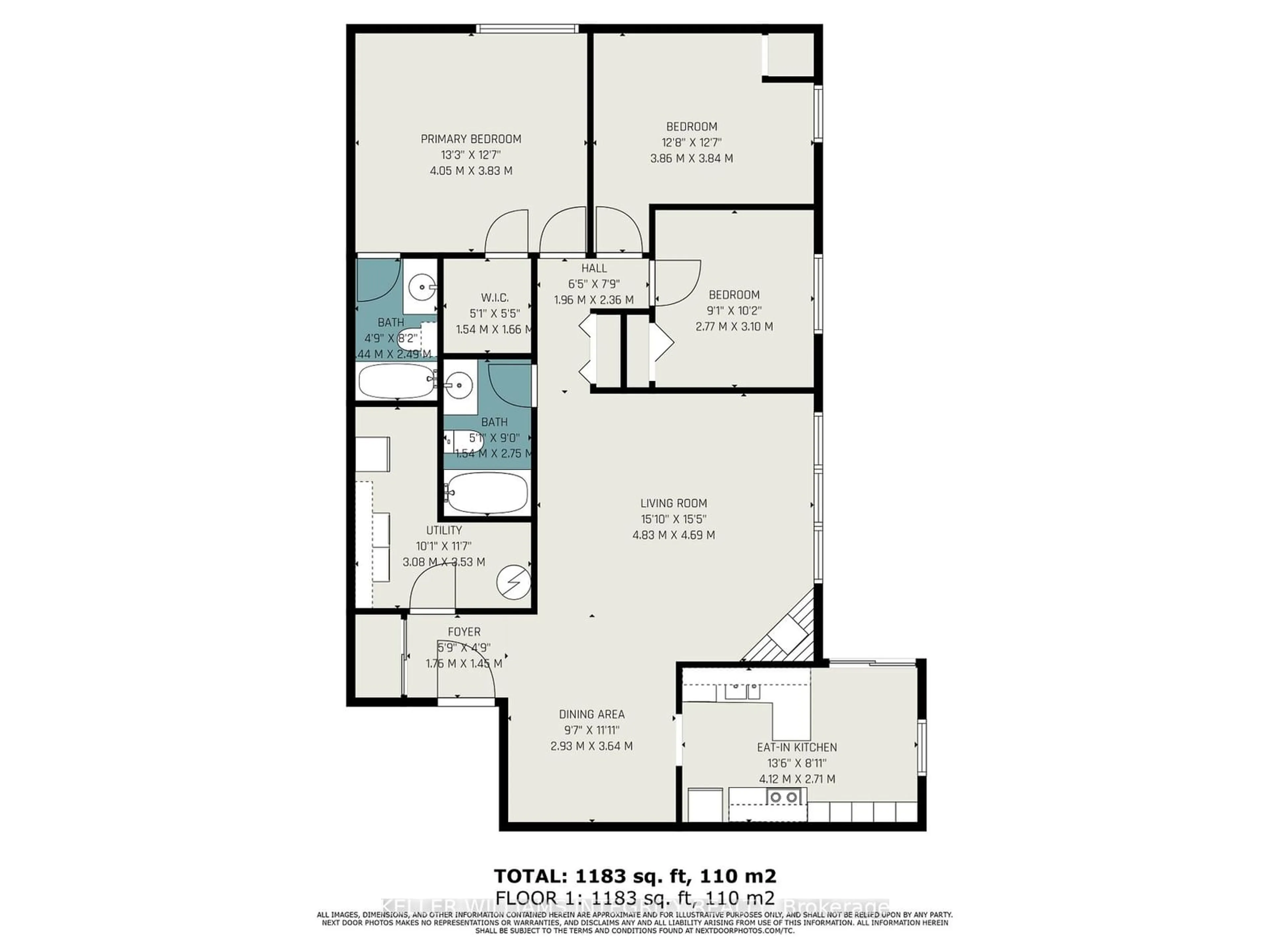 Floor plan for 7 Harness Lane #A, Kanata Ontario K2M 1E1