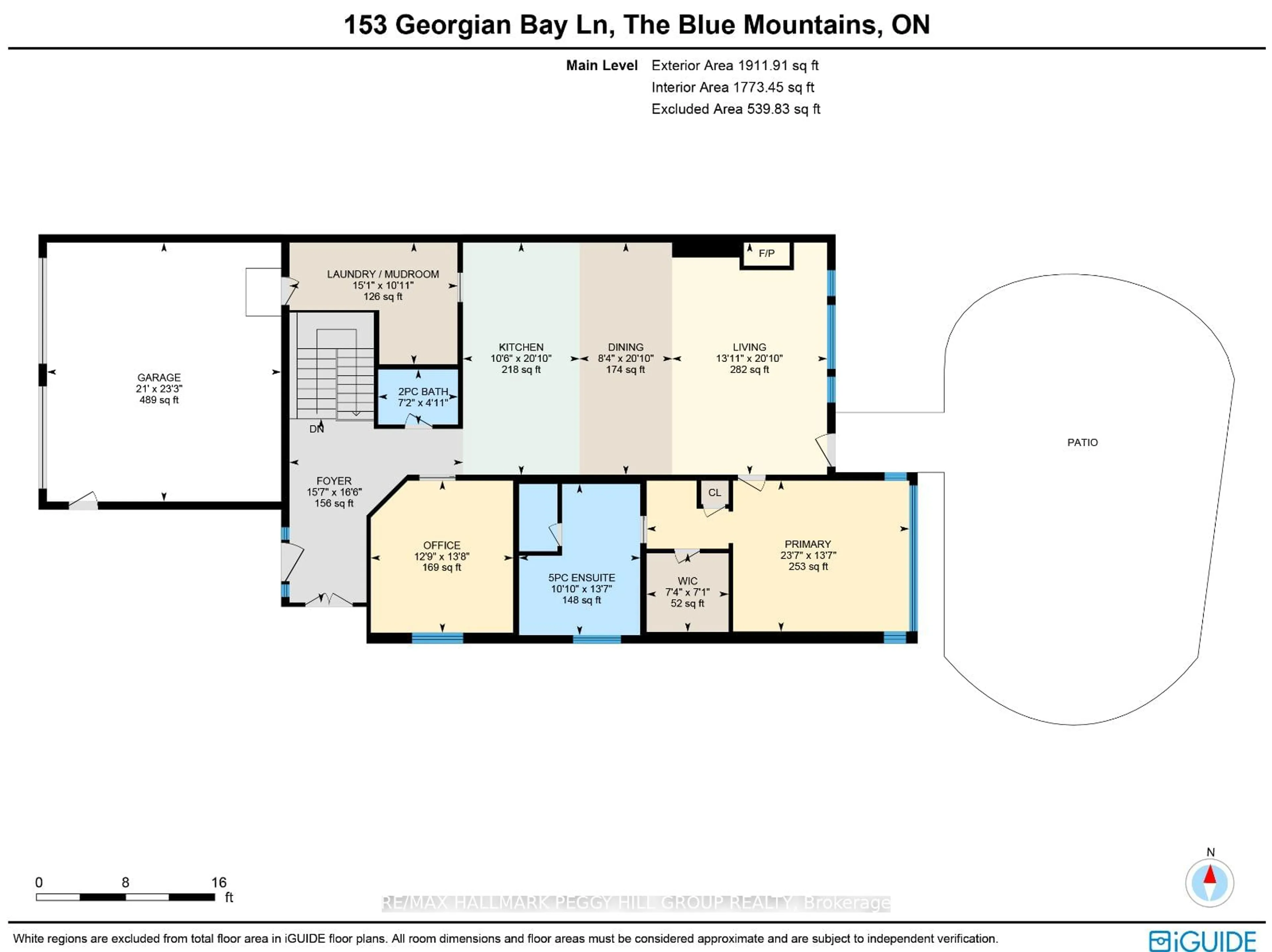 Floor plan for 153 Georgian Bay Lane, Blue Mountains Ontario N0H 1J0